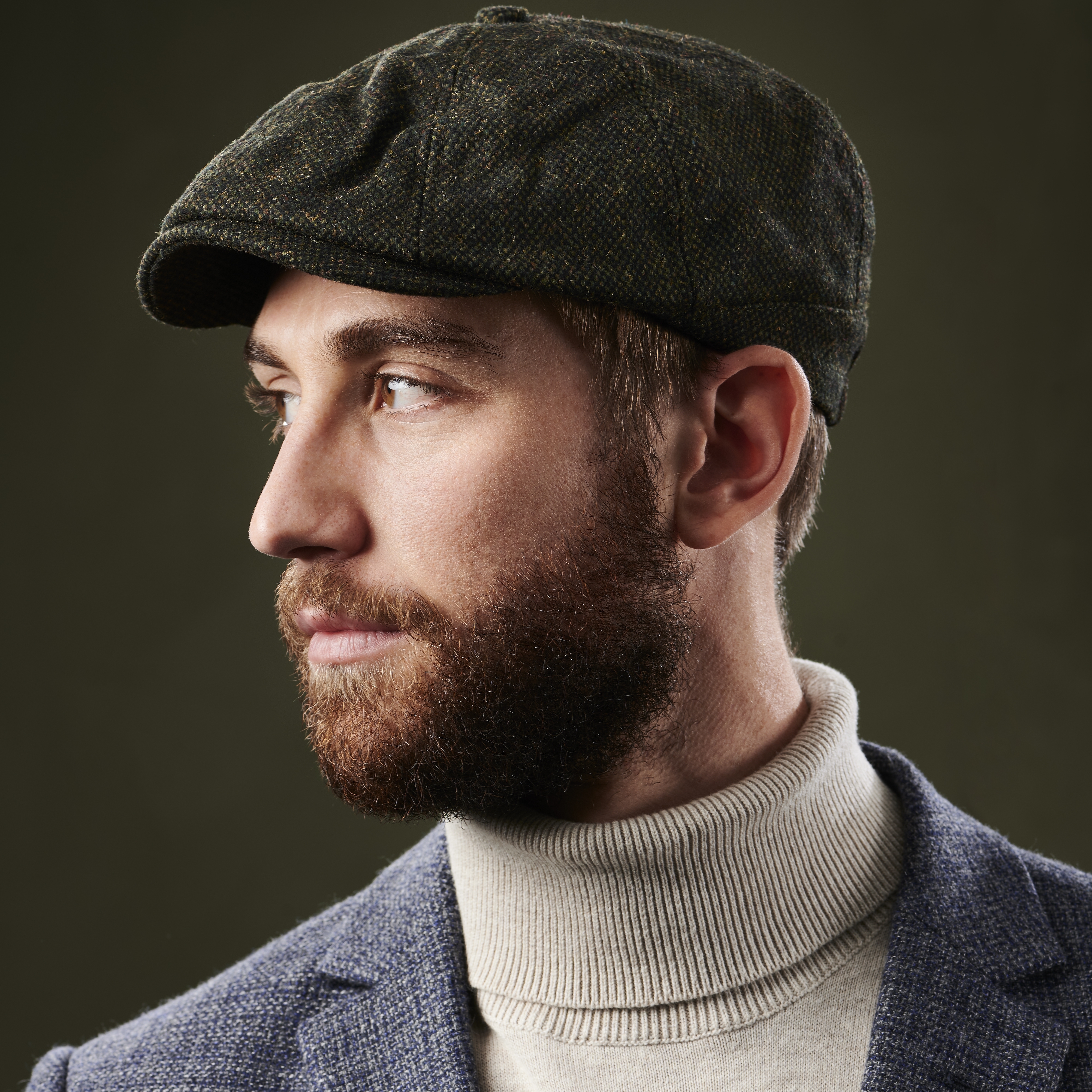 Green Paperboy Flat Cap - 4