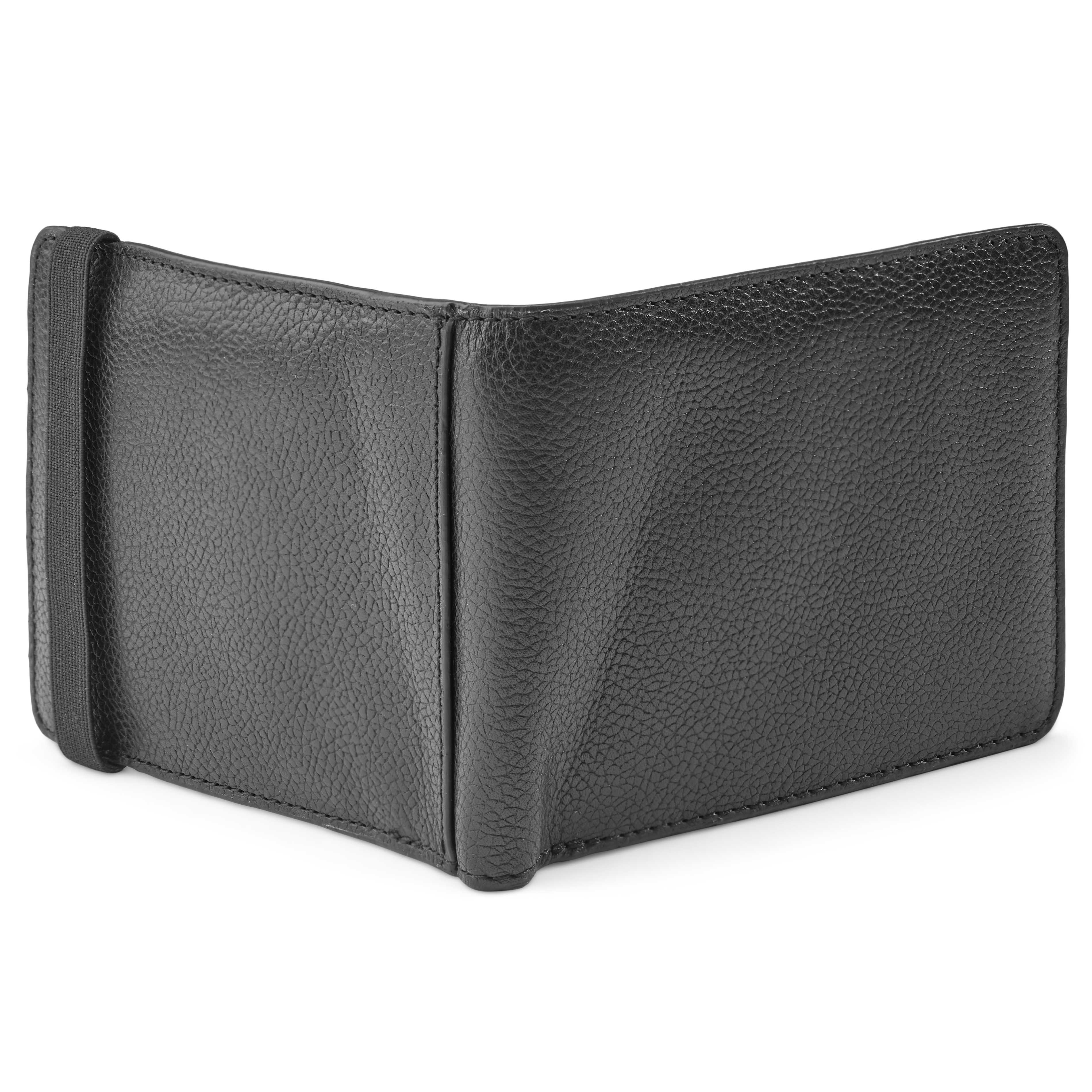 Musta RFID-suojattu Luca-nahkalompakko - 3