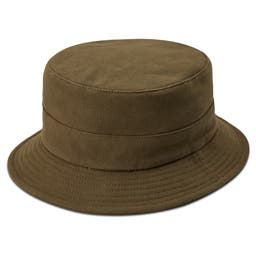JAMONT New Men And Women Street Melon Brown Bucket Hat Trend Retro