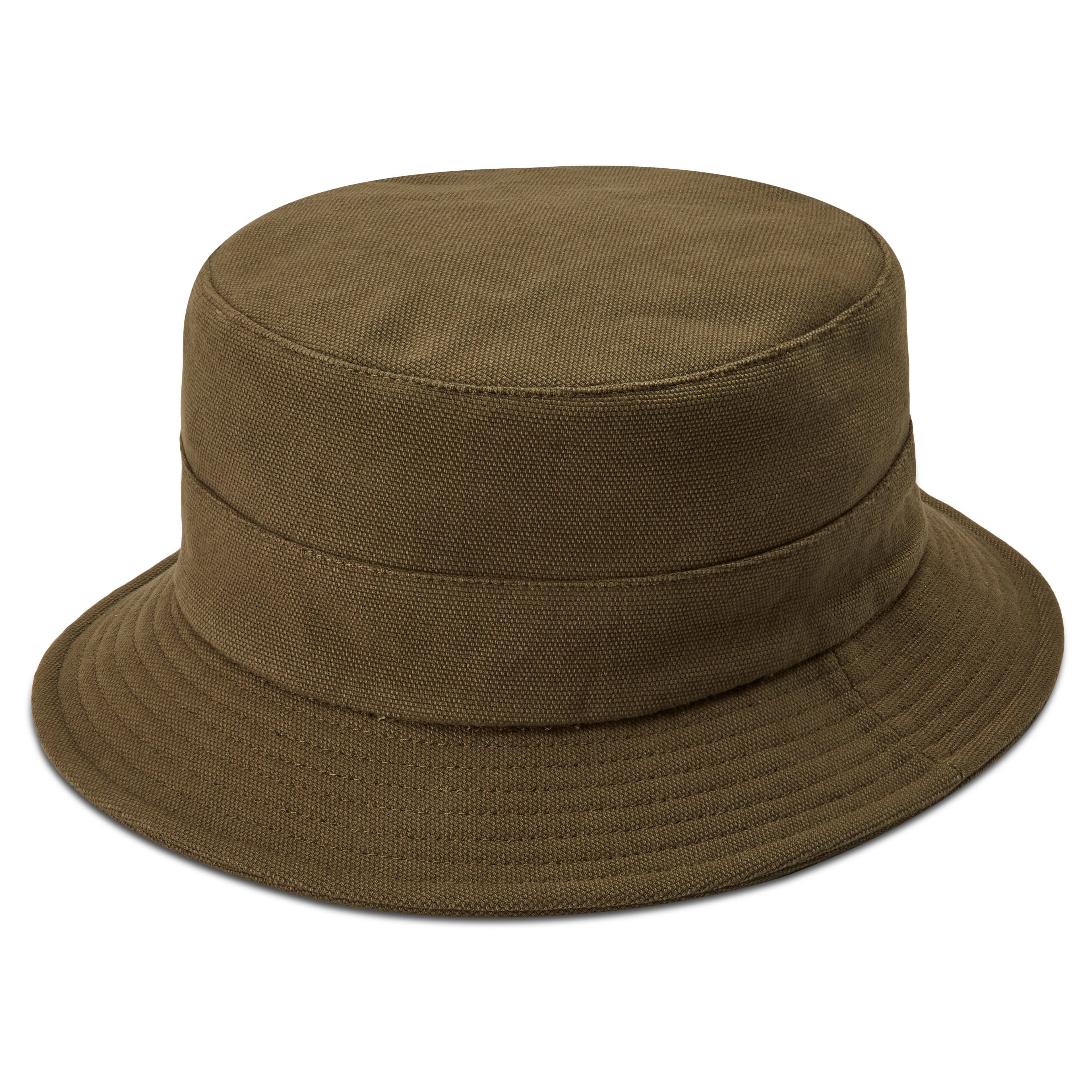 Oliwkowo-zielony kapelusz Bucket Hat Giotto Moda
