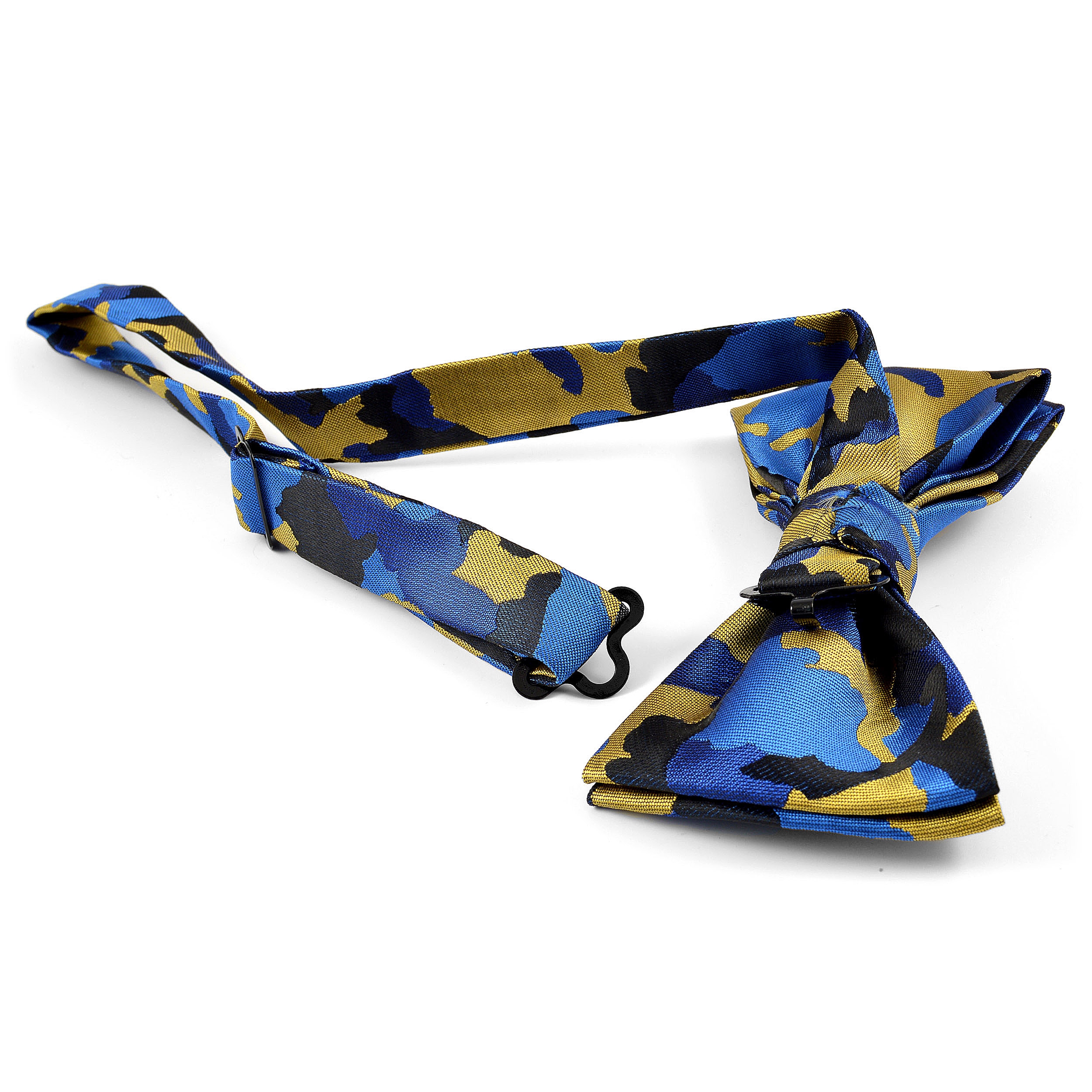 Blaue Camouflage Fliege - 3