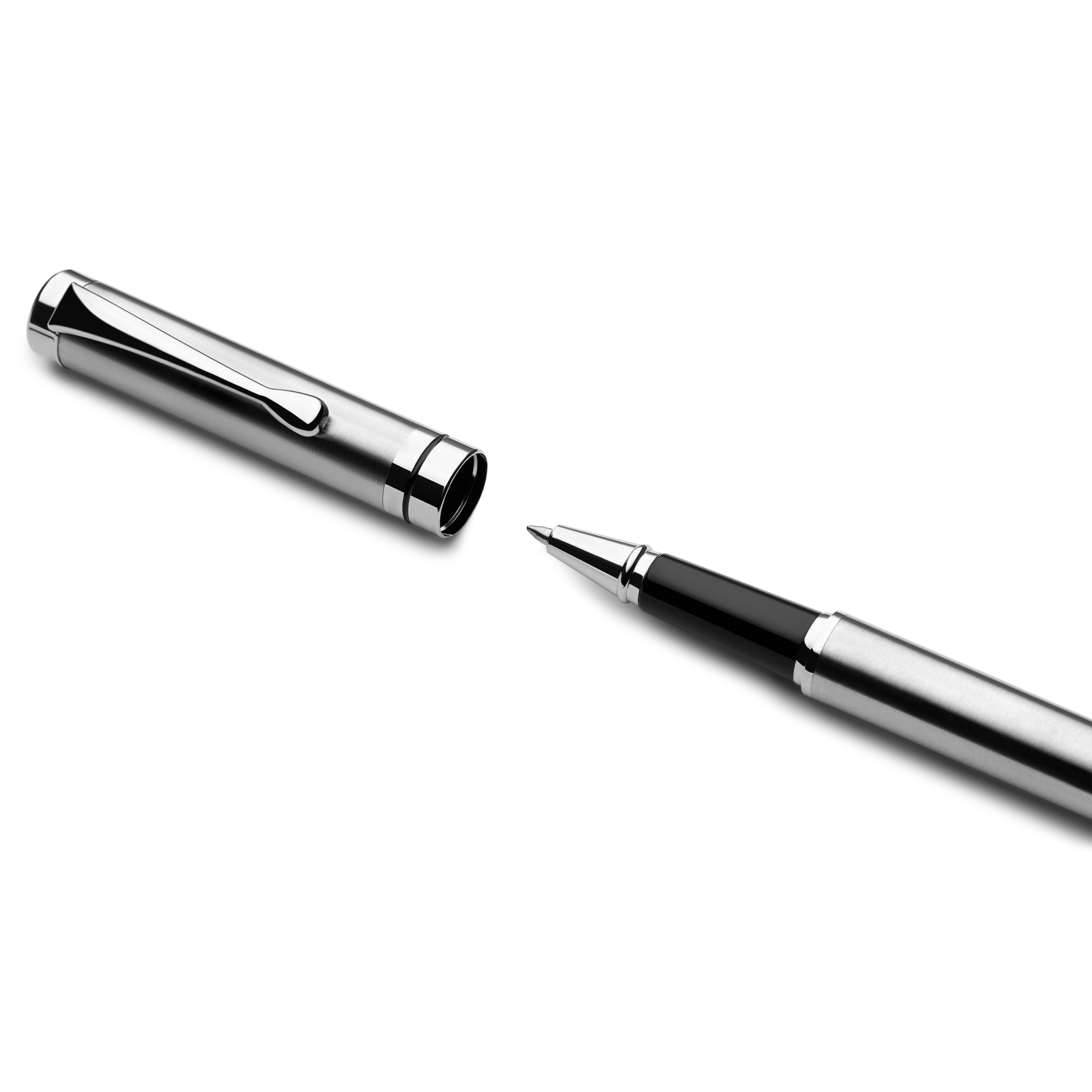 Eleganta sudraba un zelta krāsas pildspalva - 3