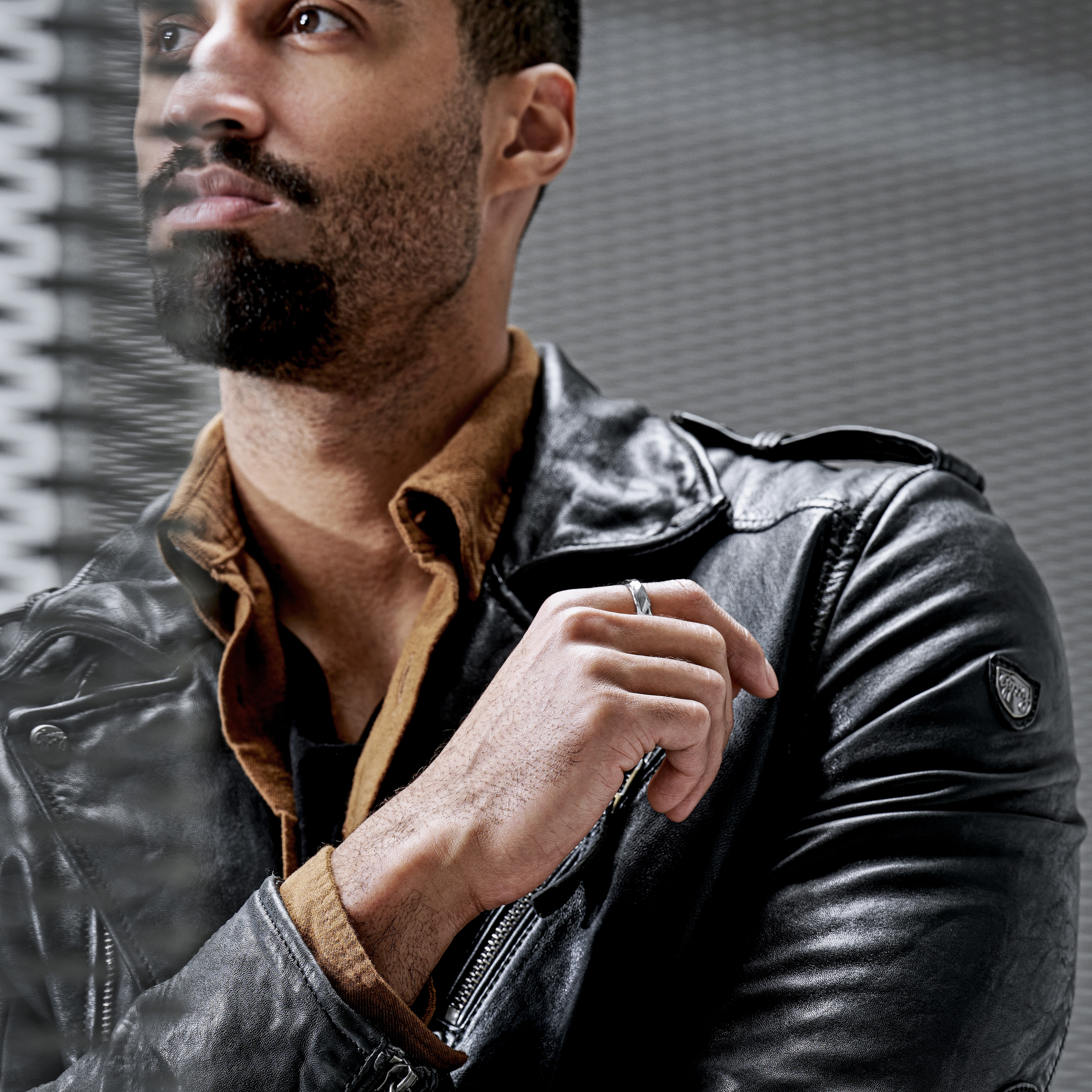 Bague en acier Pearce Crux - 4