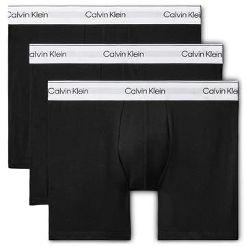 Три чифта черни боксерки Calvin Klein UB1 Три чифта черни боксерки Calvin Klein UB1