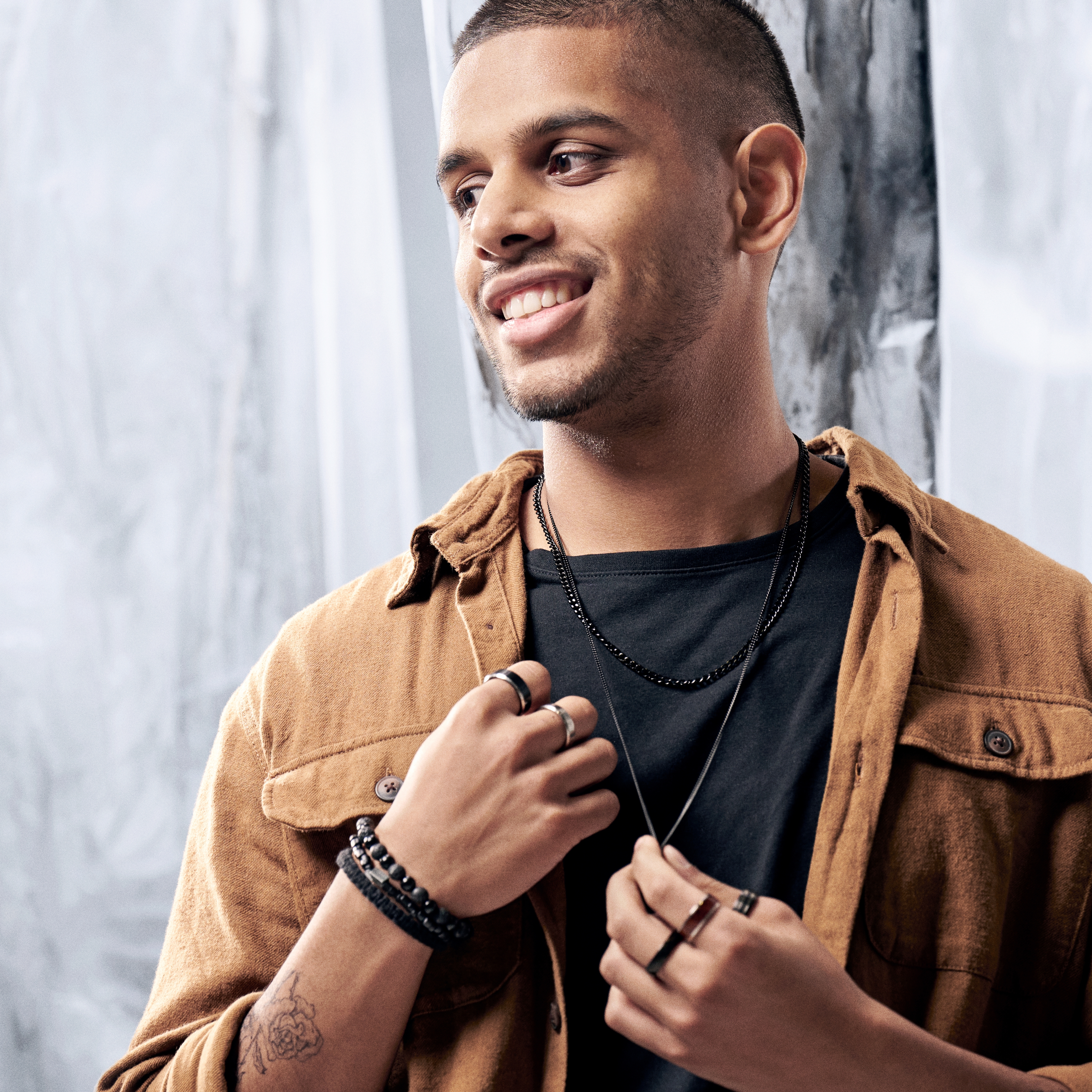 Aesop Cade Zwarte Titanium Ring - 4