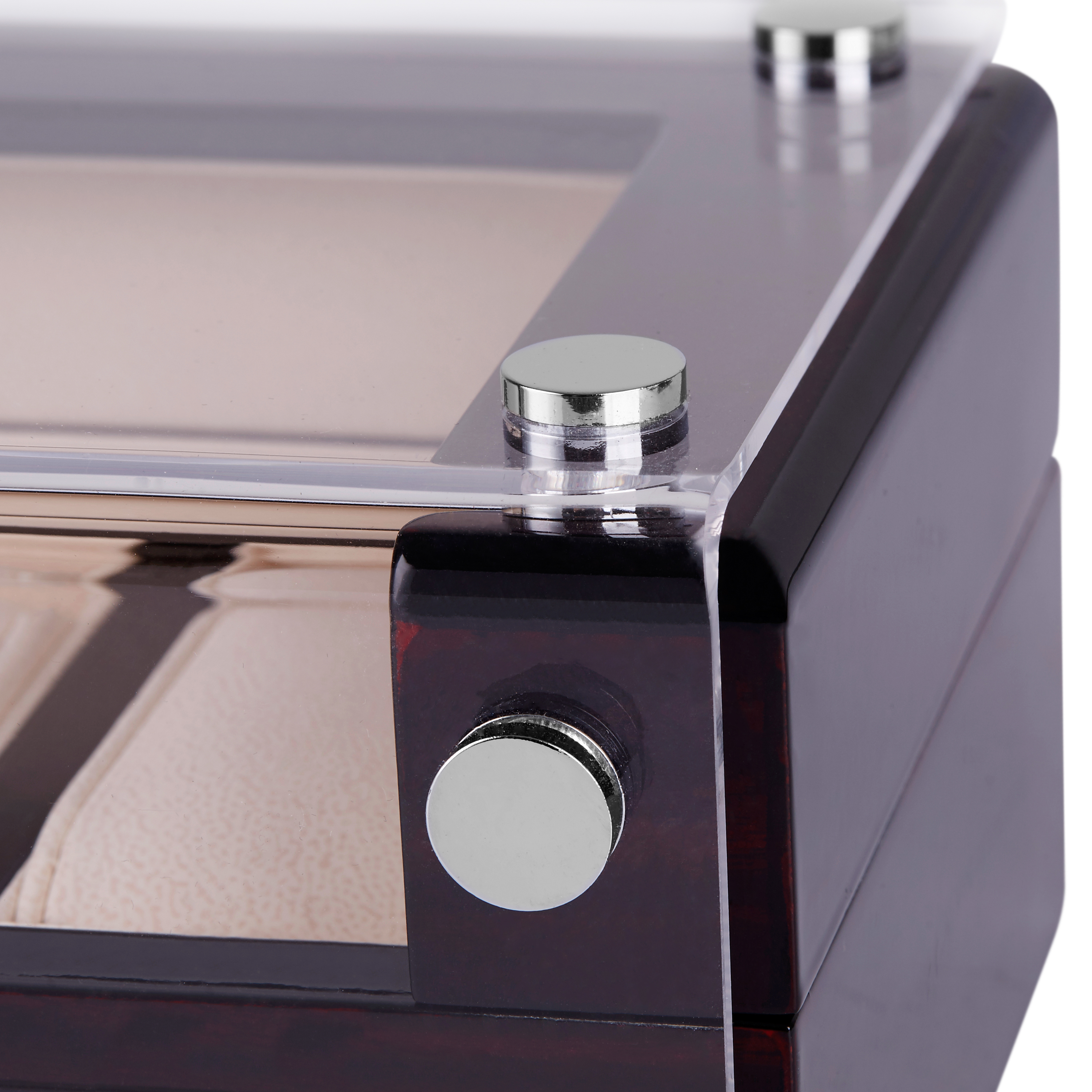 Klokkekasse av Ibenholt - 6 Klokker - 6