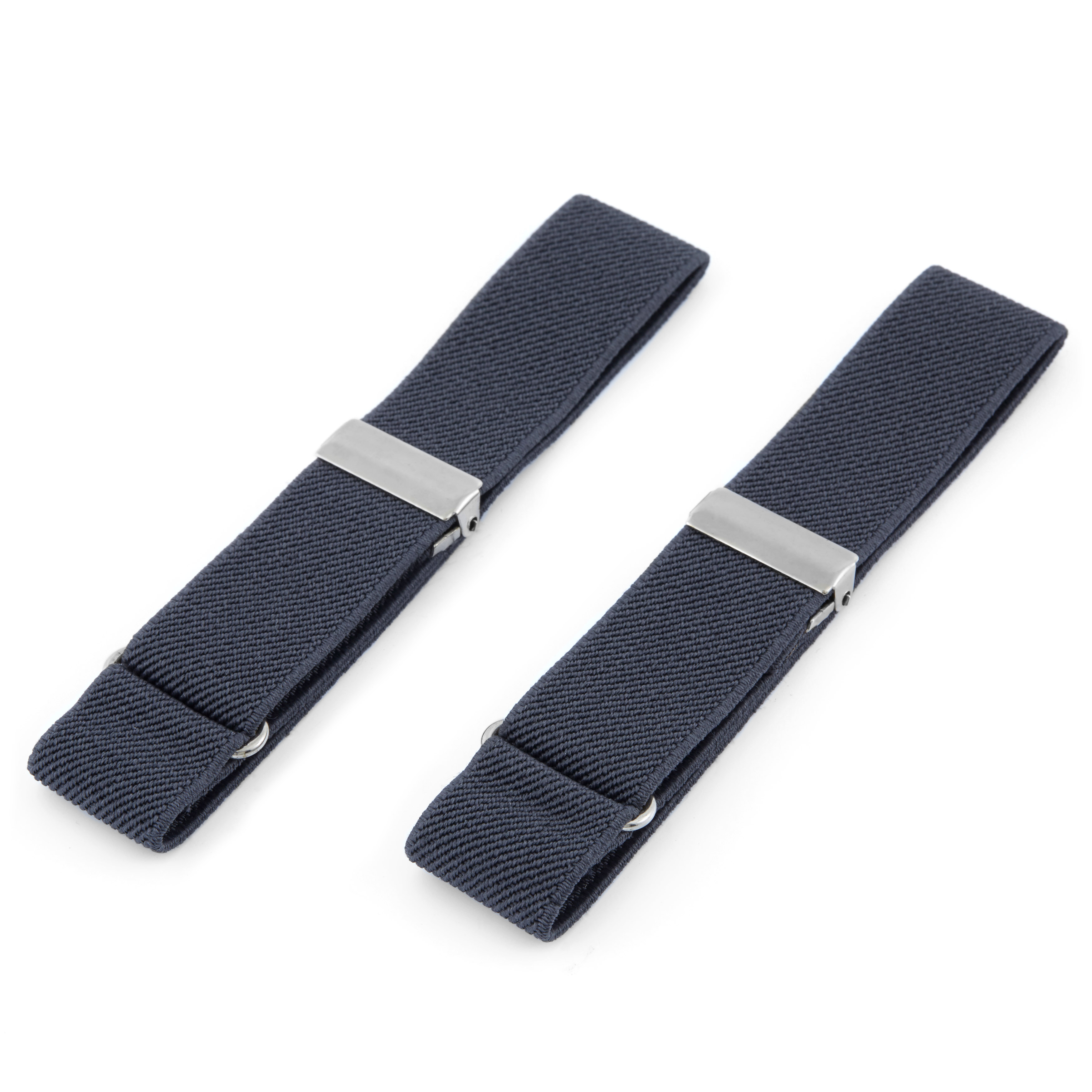 Ciemnoszare opaski do koszuli - 1