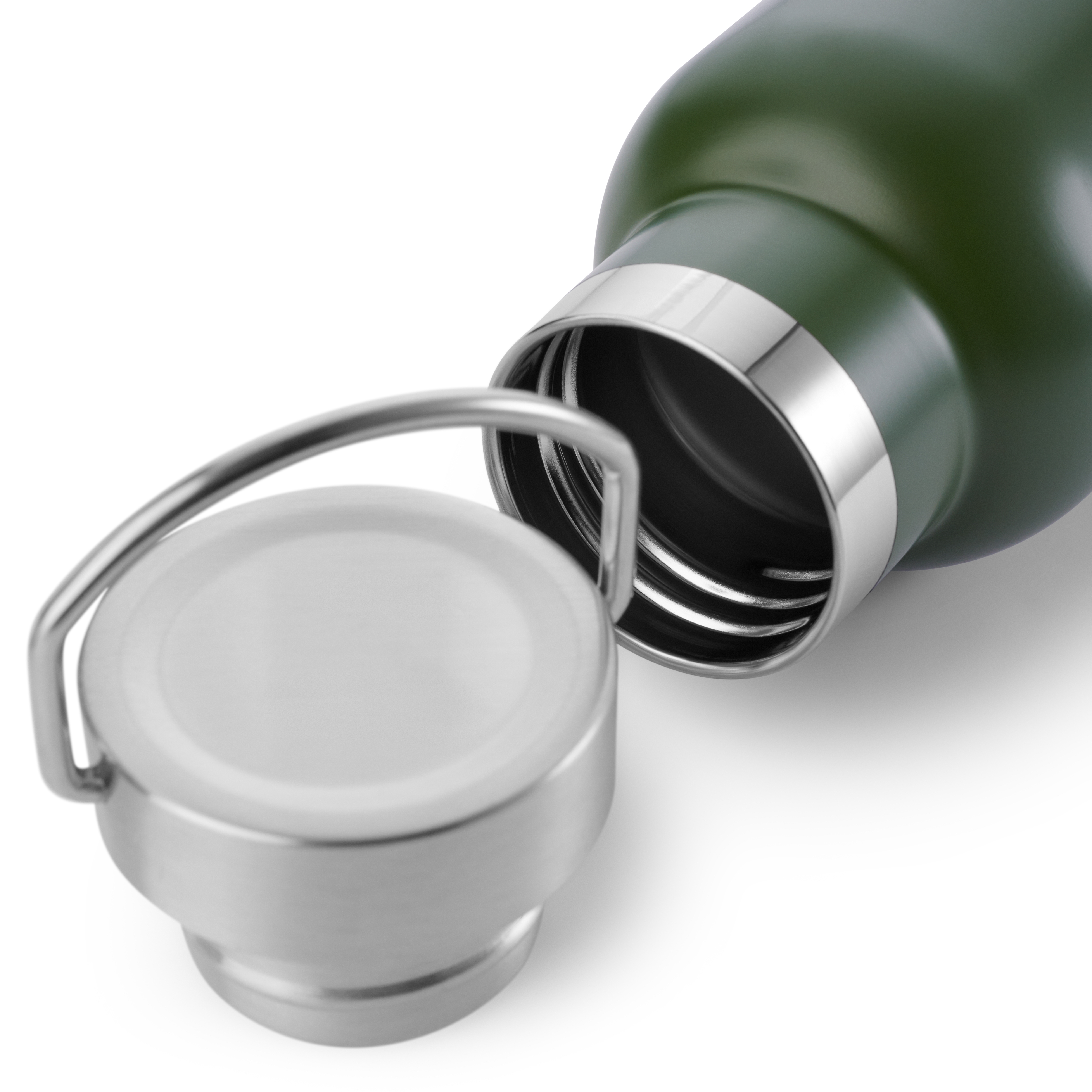 Army Green 500 ml Vacuum Flask - 4