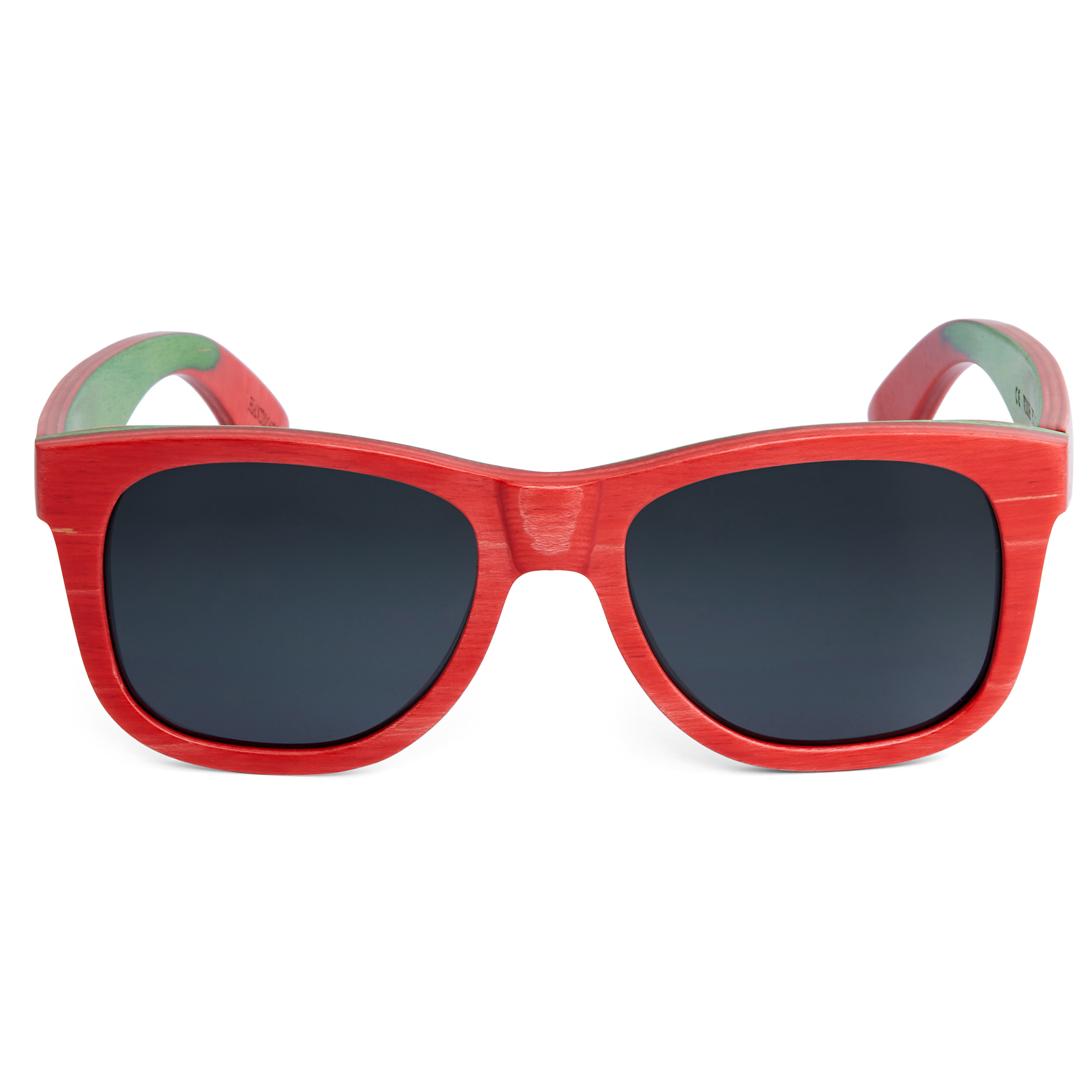Gafas de sol Skateboard rojas polarizadas - 1