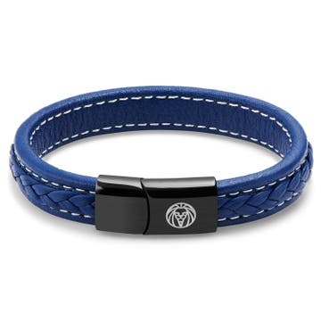 Blue Retro Leather Bracelet Blue Retro Leather Bracelet