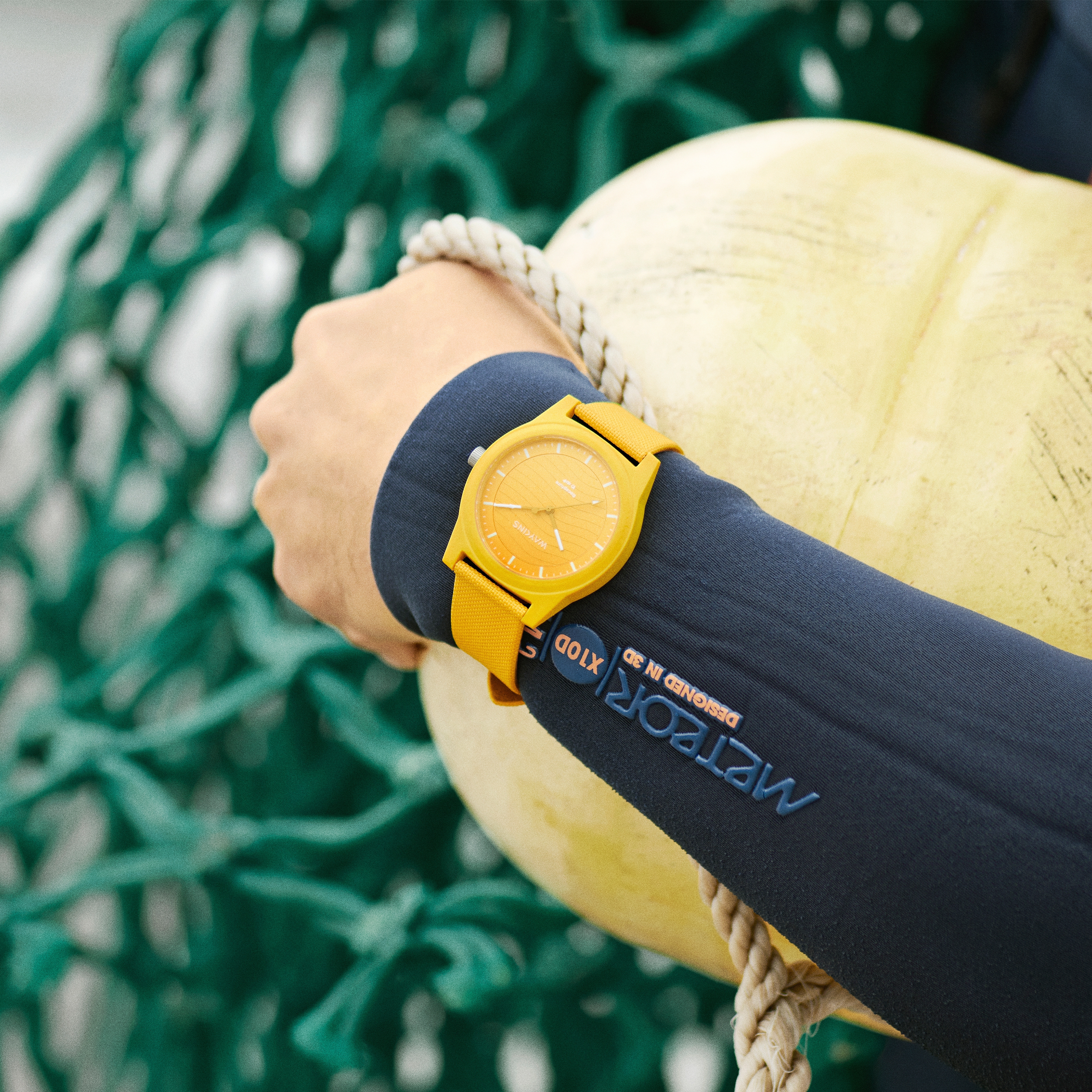 Recapture | Žlté hodinky z recyklovaného materiálu - 2