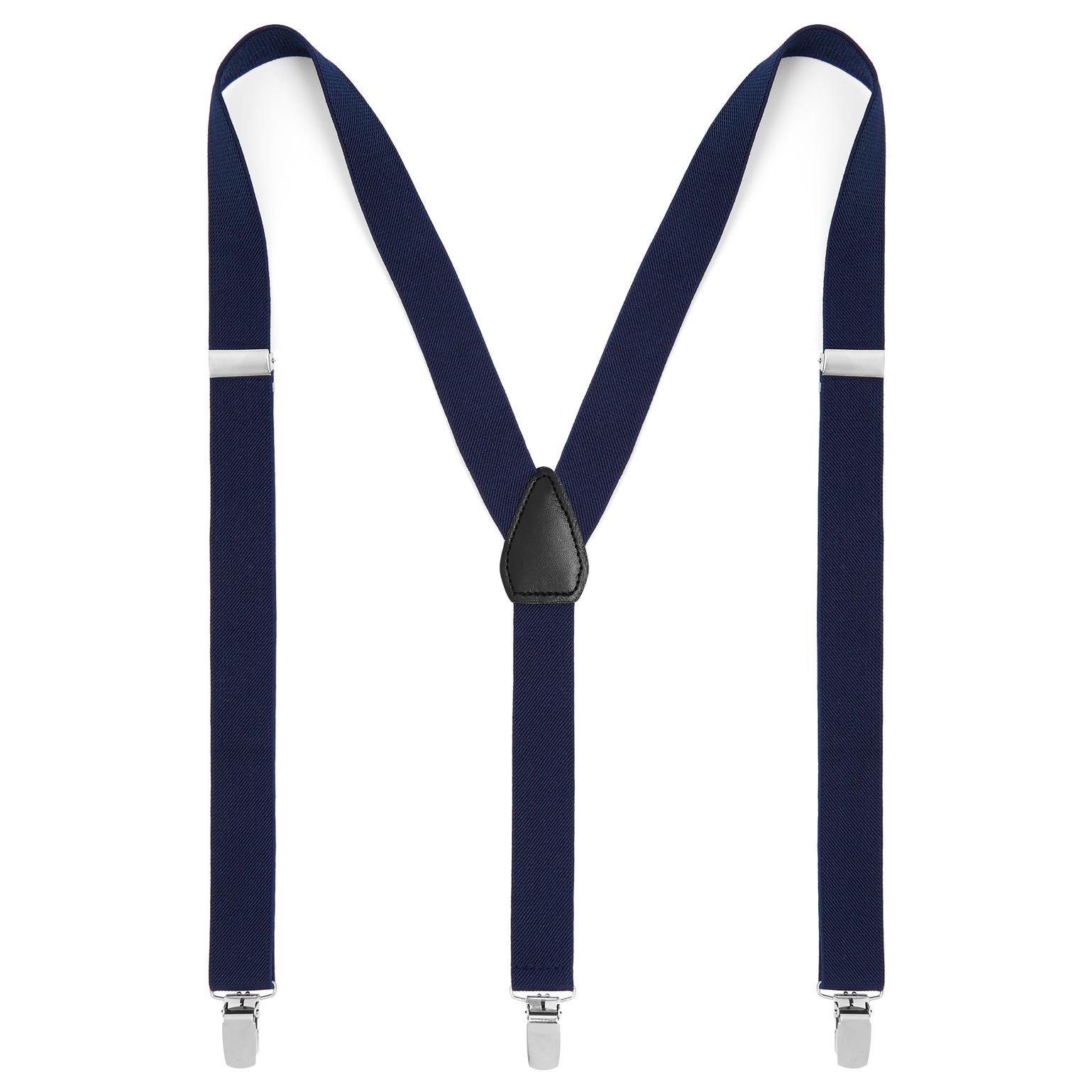 Slim Royal Blue Clip-On Suspenders Slim Royal Blue Clip-On Suspenders