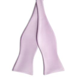 Light Violet Self-Tie Grosgrain Bow Tie