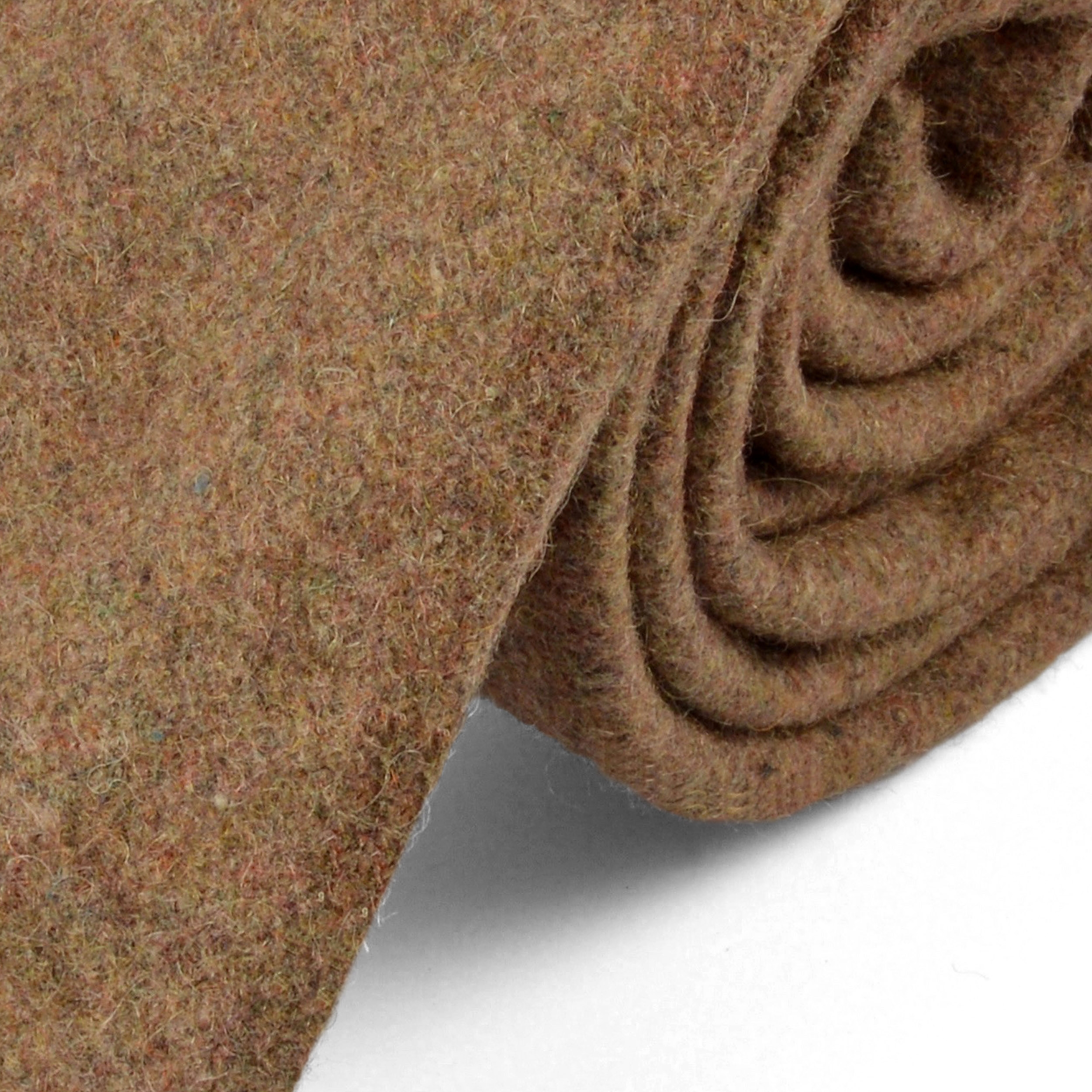 Handgefertigte Krawatte in Hellbraun - 2