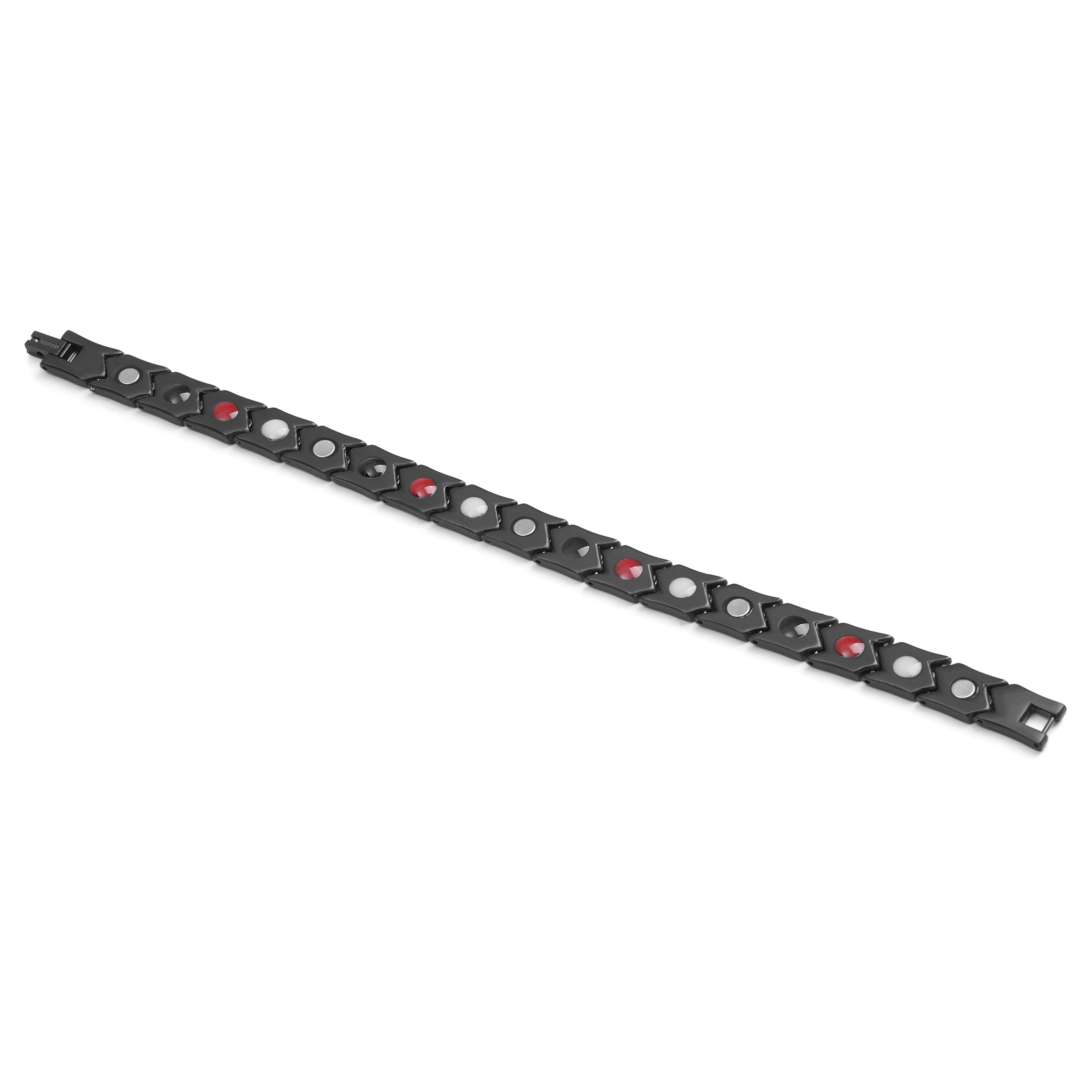 Bracelet en titane noir - 7