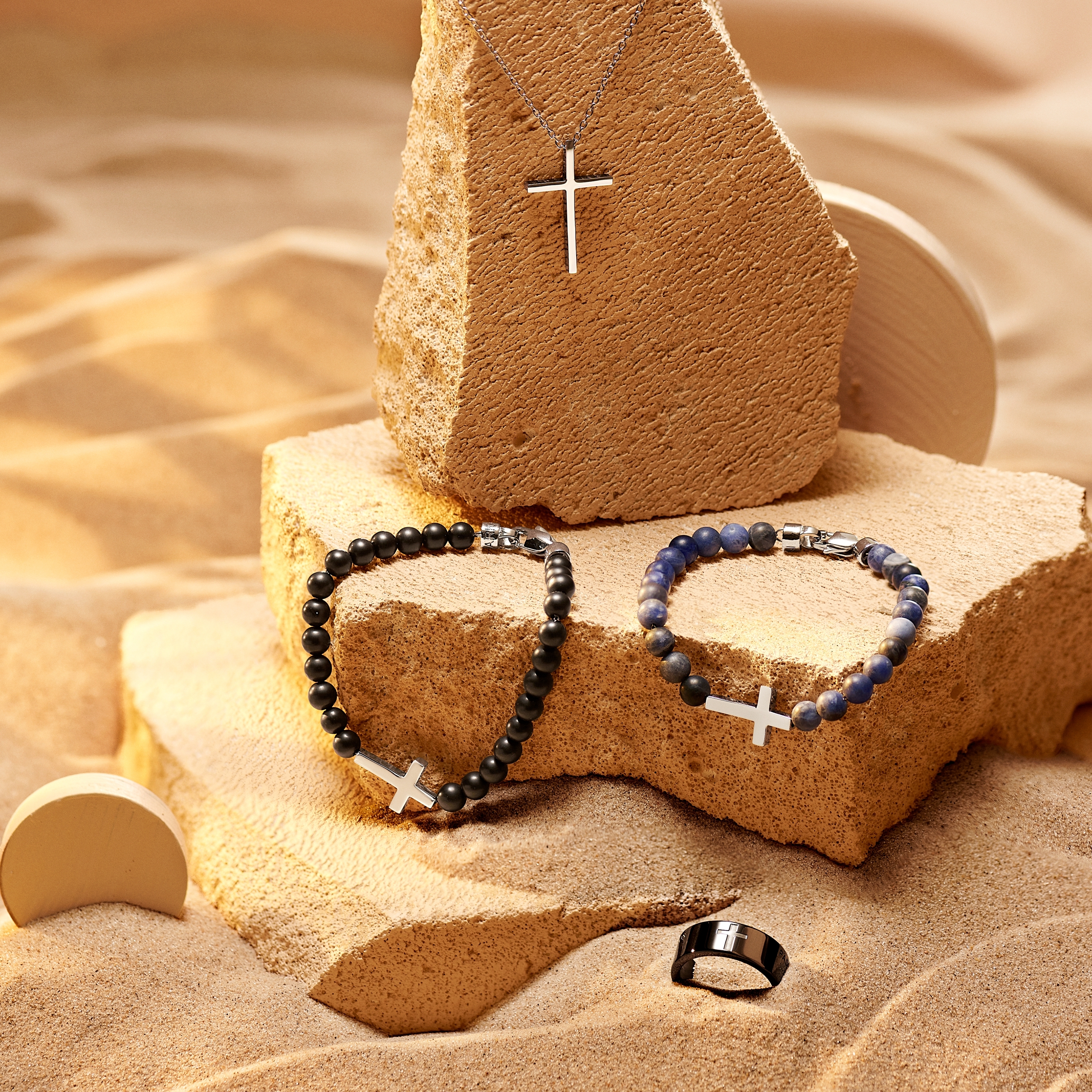 Unity | Anillo con el Padrenuestro en español de 8 mm  - 3