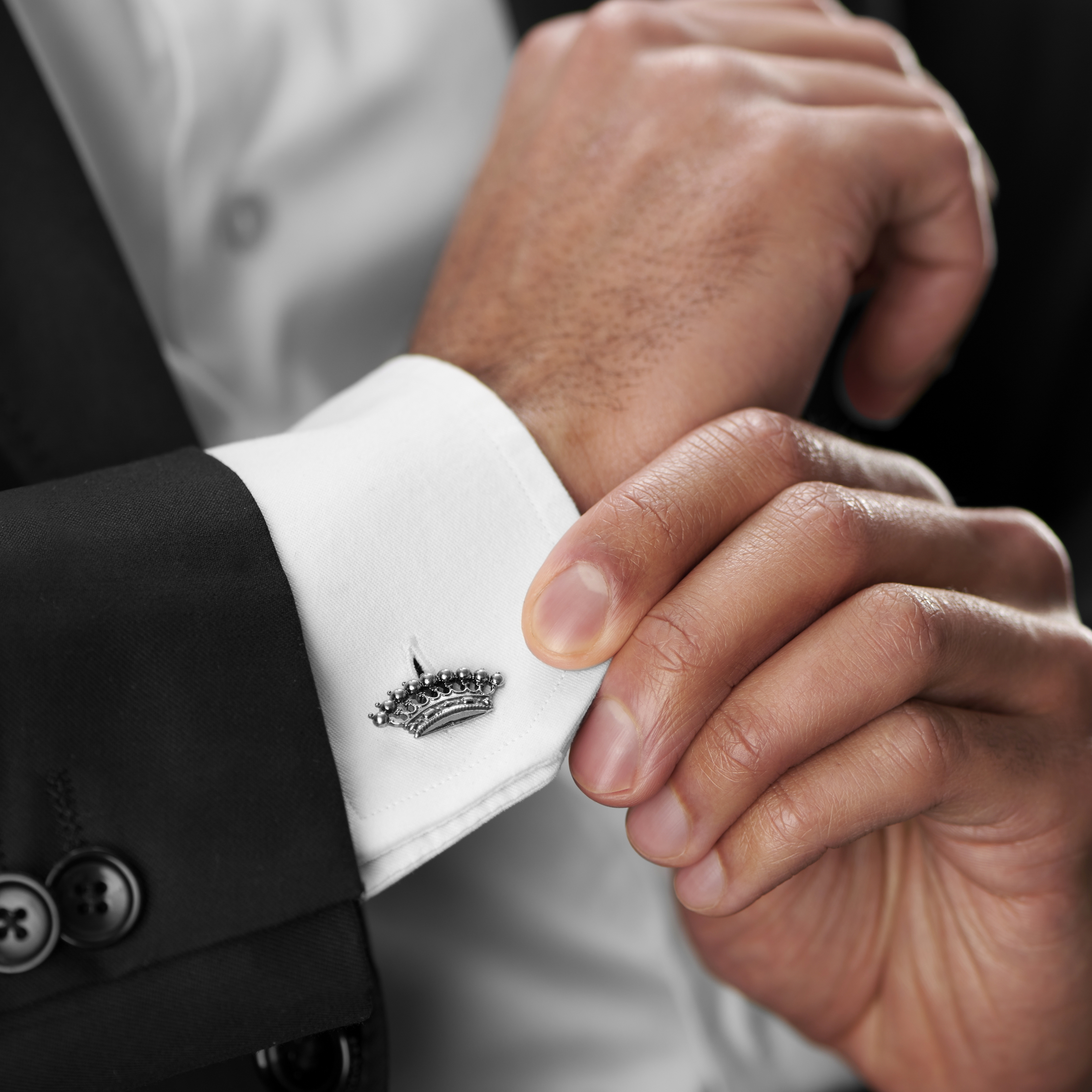 Crown Manchetknapper - 5