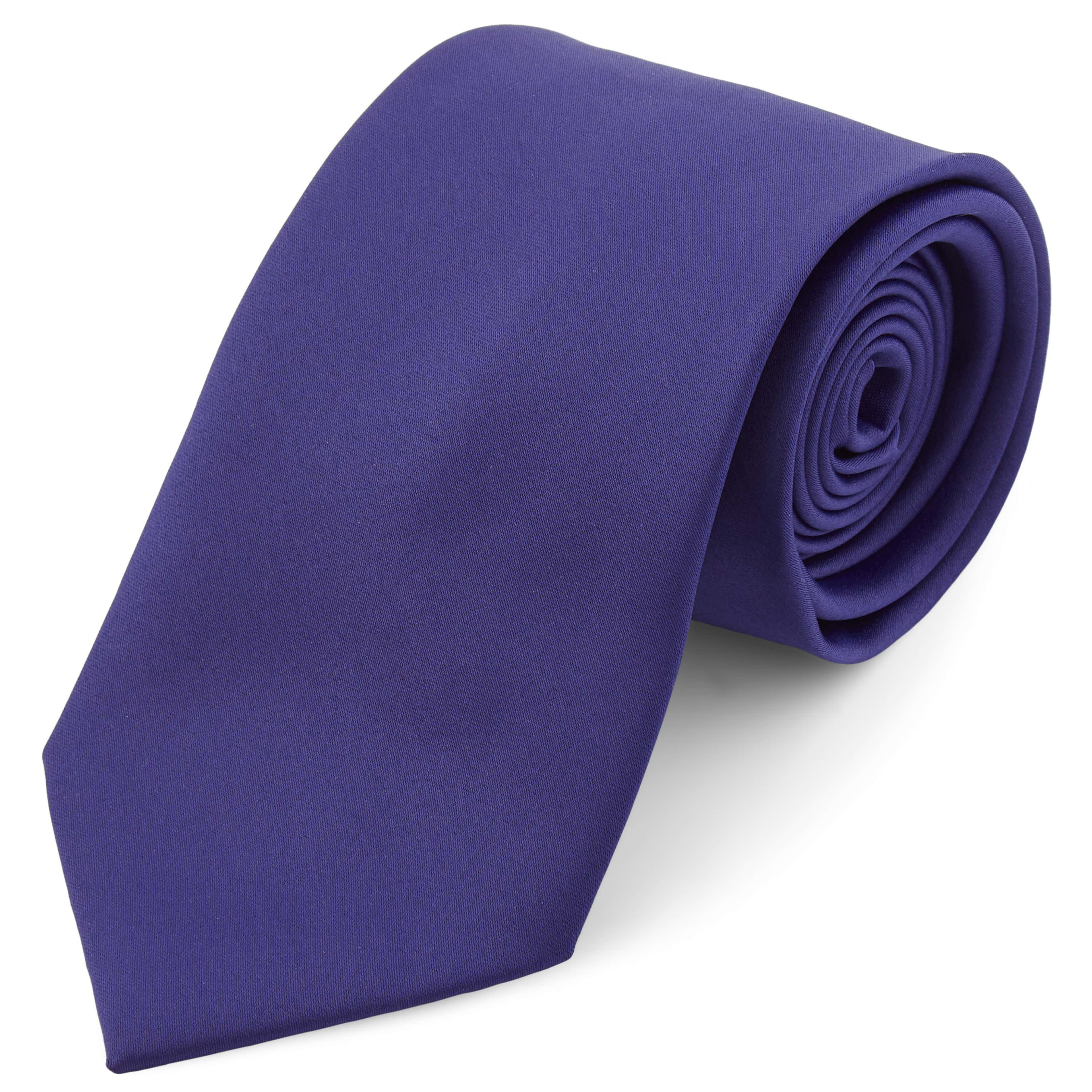 Electric Purple 8cm Basic Tie - 1 - primary thumbnail small_image gallery