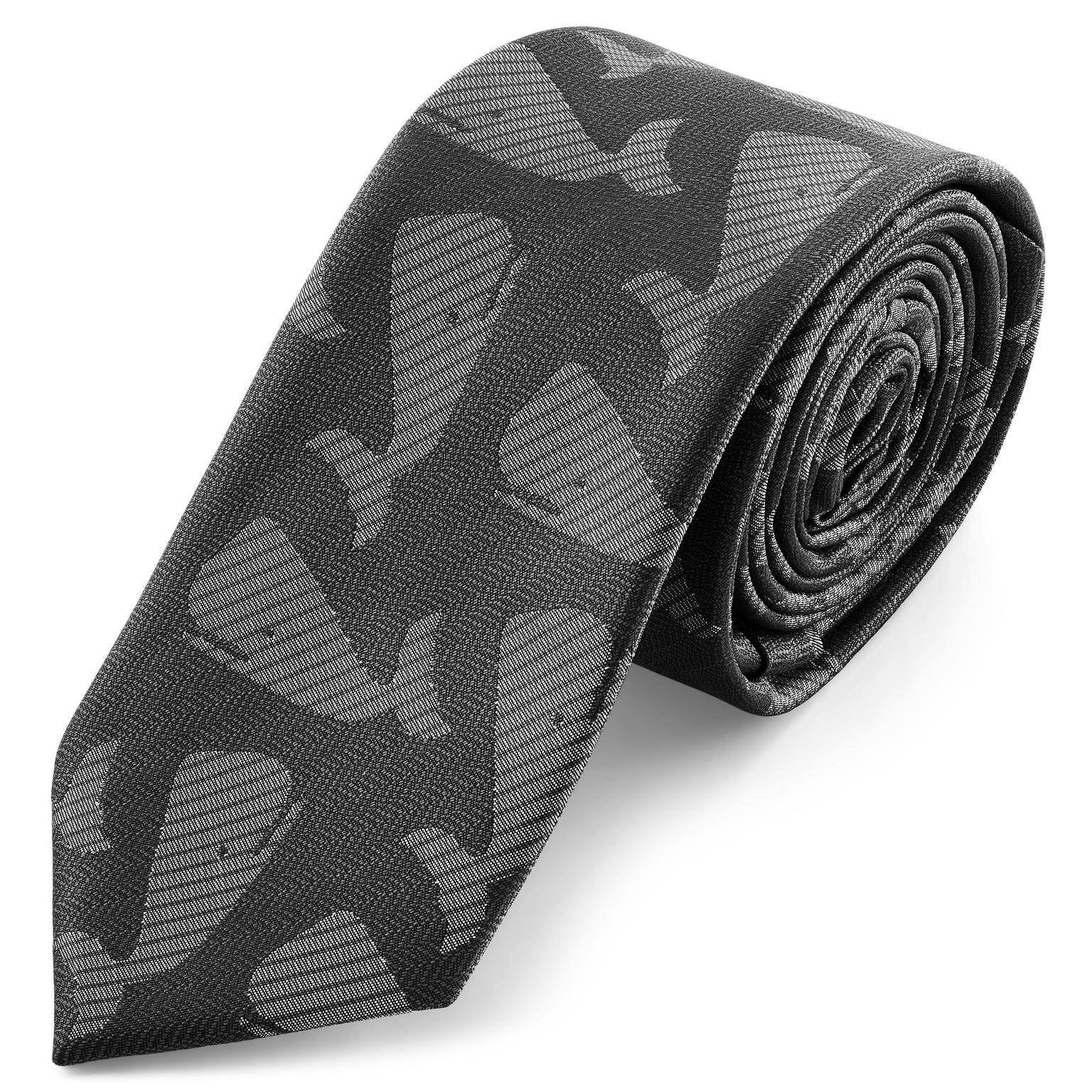 Zoikos | 6 cm Grey Whale Tie Zoikos | 6 cm Grey Whale Tie