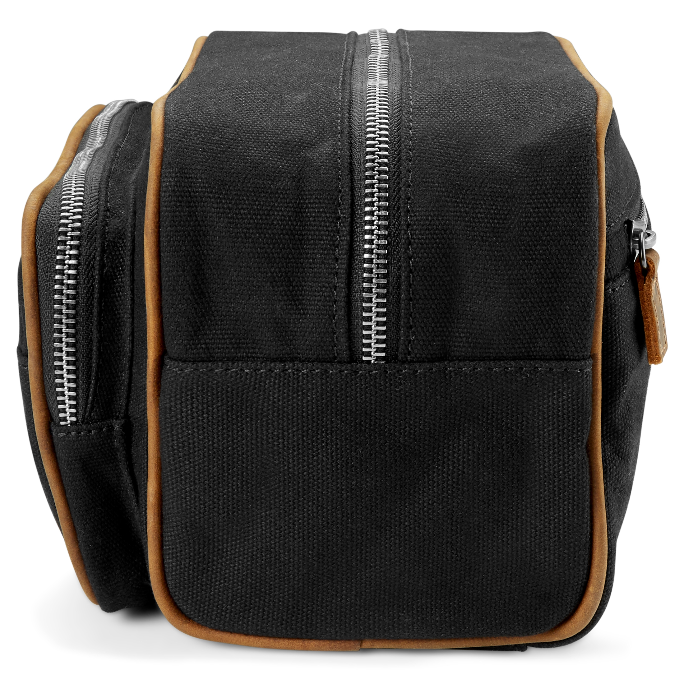 Selah Black & Tan Tarpa Wash Bag  - 5