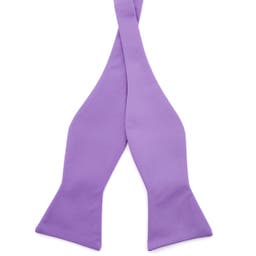 Light Purple Basic Self-Tie Bow Tie