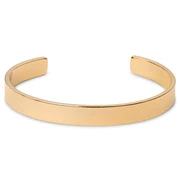 Gullfarget mansjettarmbånd Gullfarget mansjettarmbånd