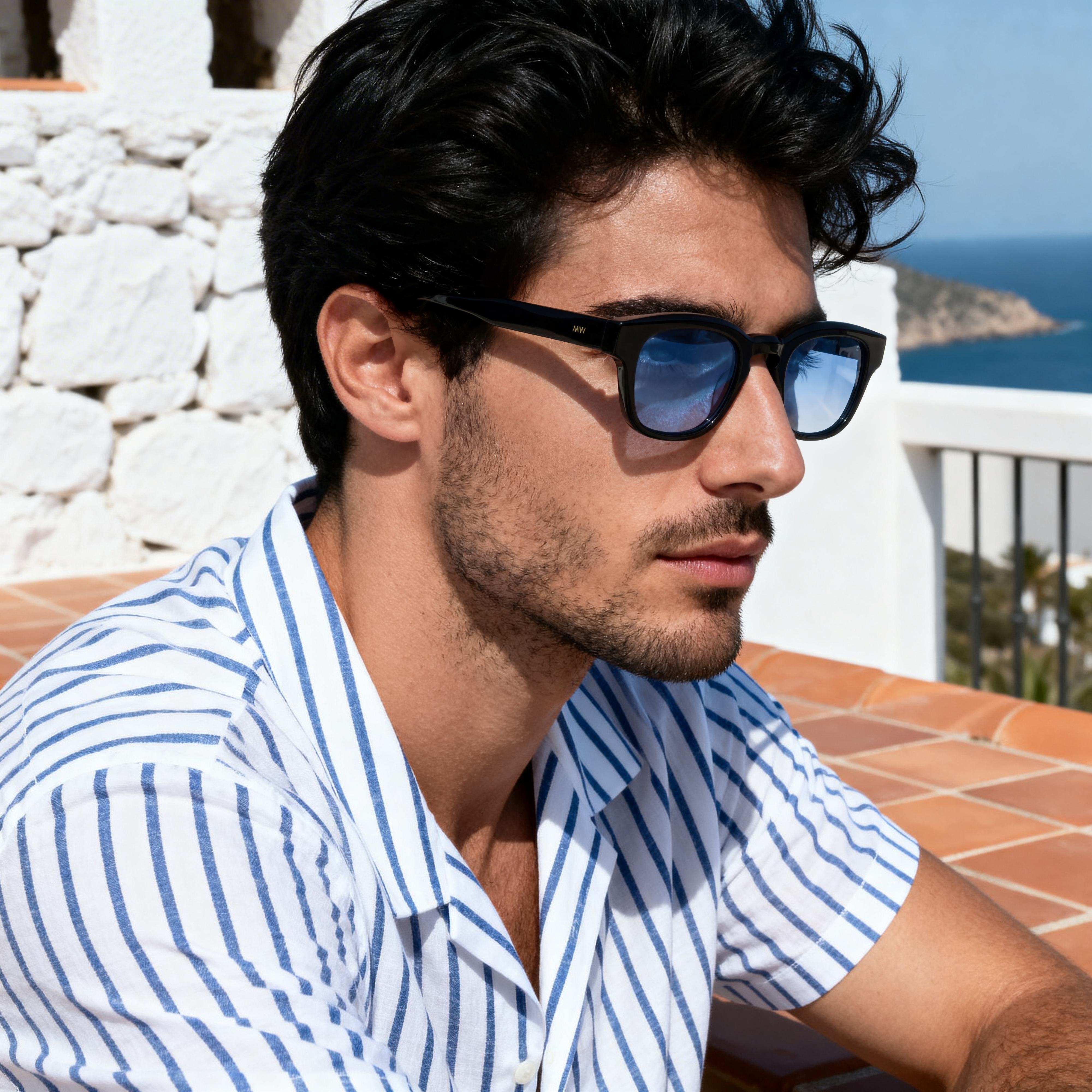 MessyWeekend | AUSTIN fekete és átmenetes kék - 3