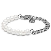 Stål perle armbånd