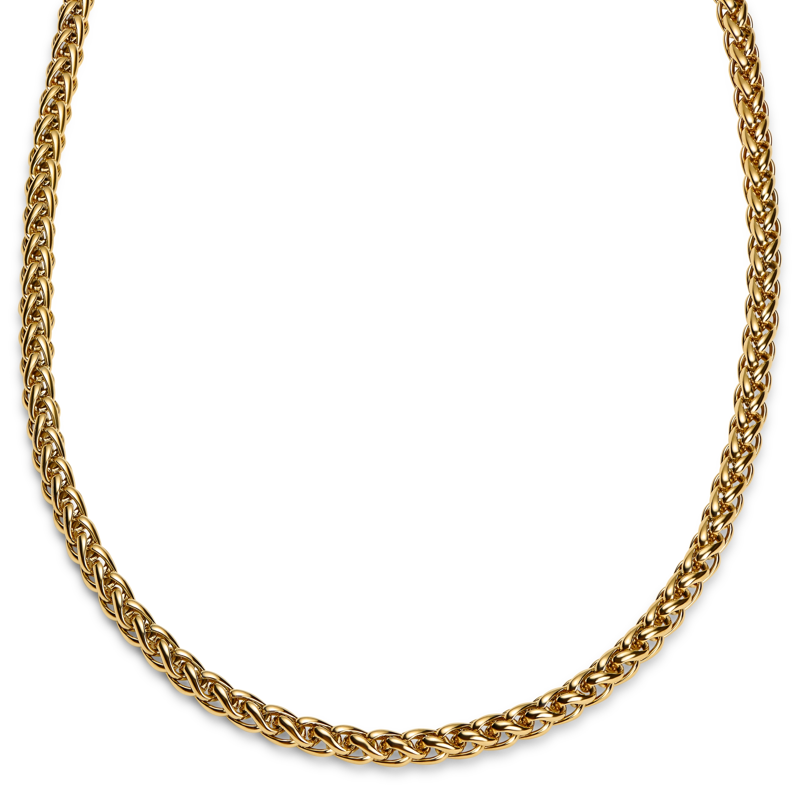 Men's wheat deals chain necklace