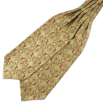 Zlata poliestrska ovratna ruta s paisley vzorcem Zlata poliestrska ovratna ruta s paisley vzorcem
