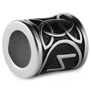 Bague de barbe Viking argentée La Rune du Soleil Bague de barbe Viking argentée La Rune du Soleil
