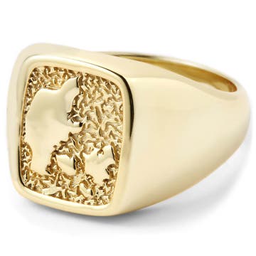 Danish Tribute In Gold 925s Classic Ring