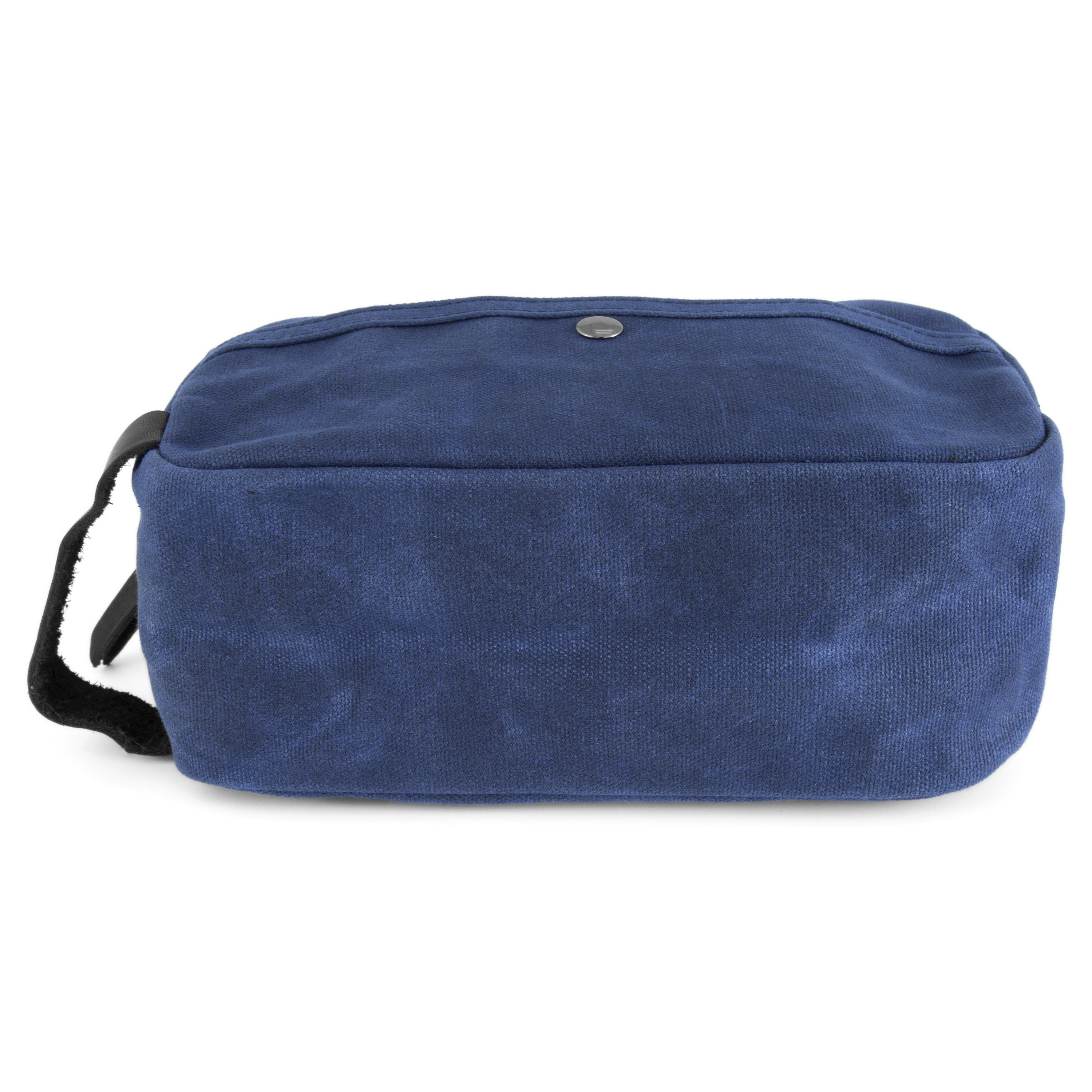 Laivastonsininen Bridge-toilettilaukku vahattua kanvaasia - 4