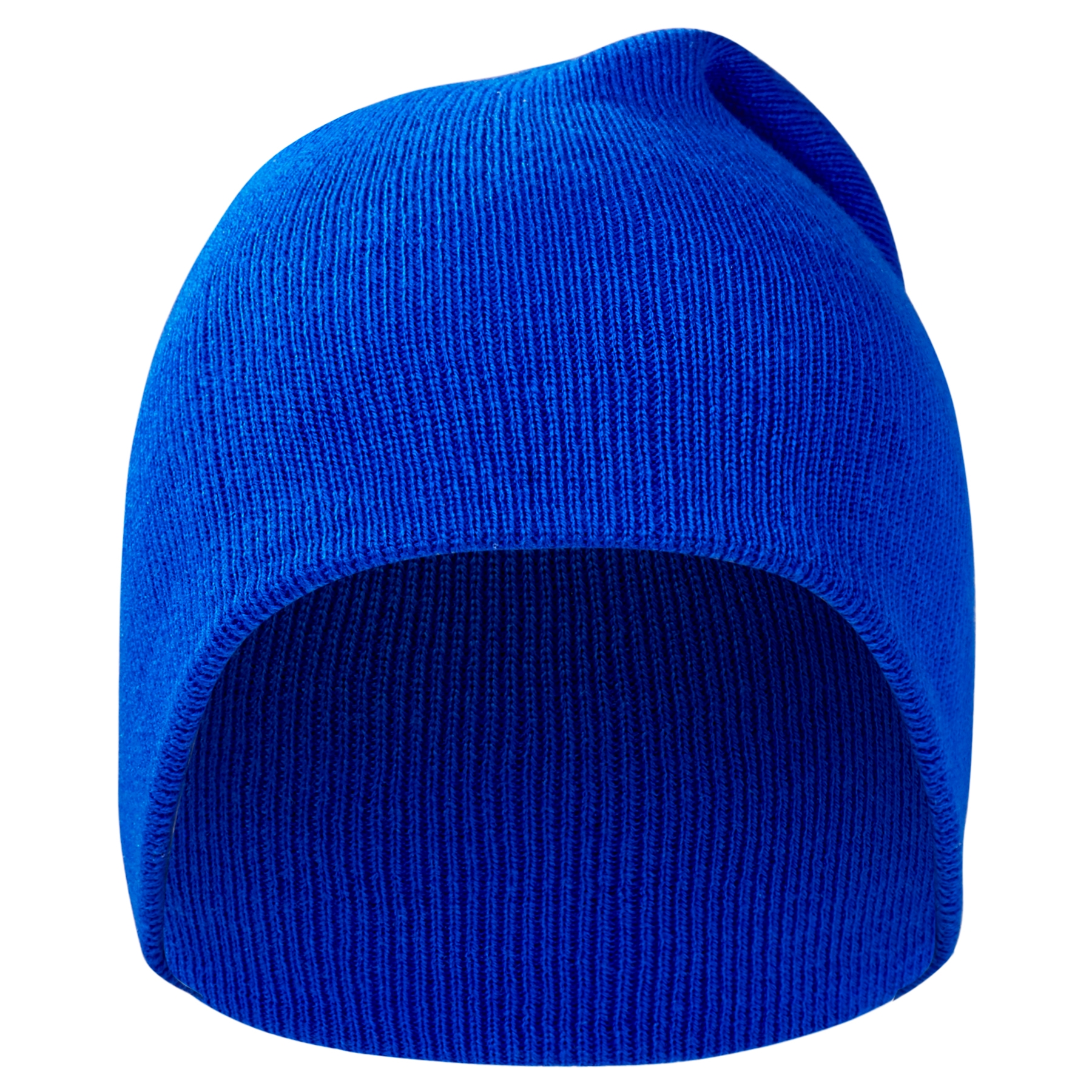Long Blue Beanie - 4
