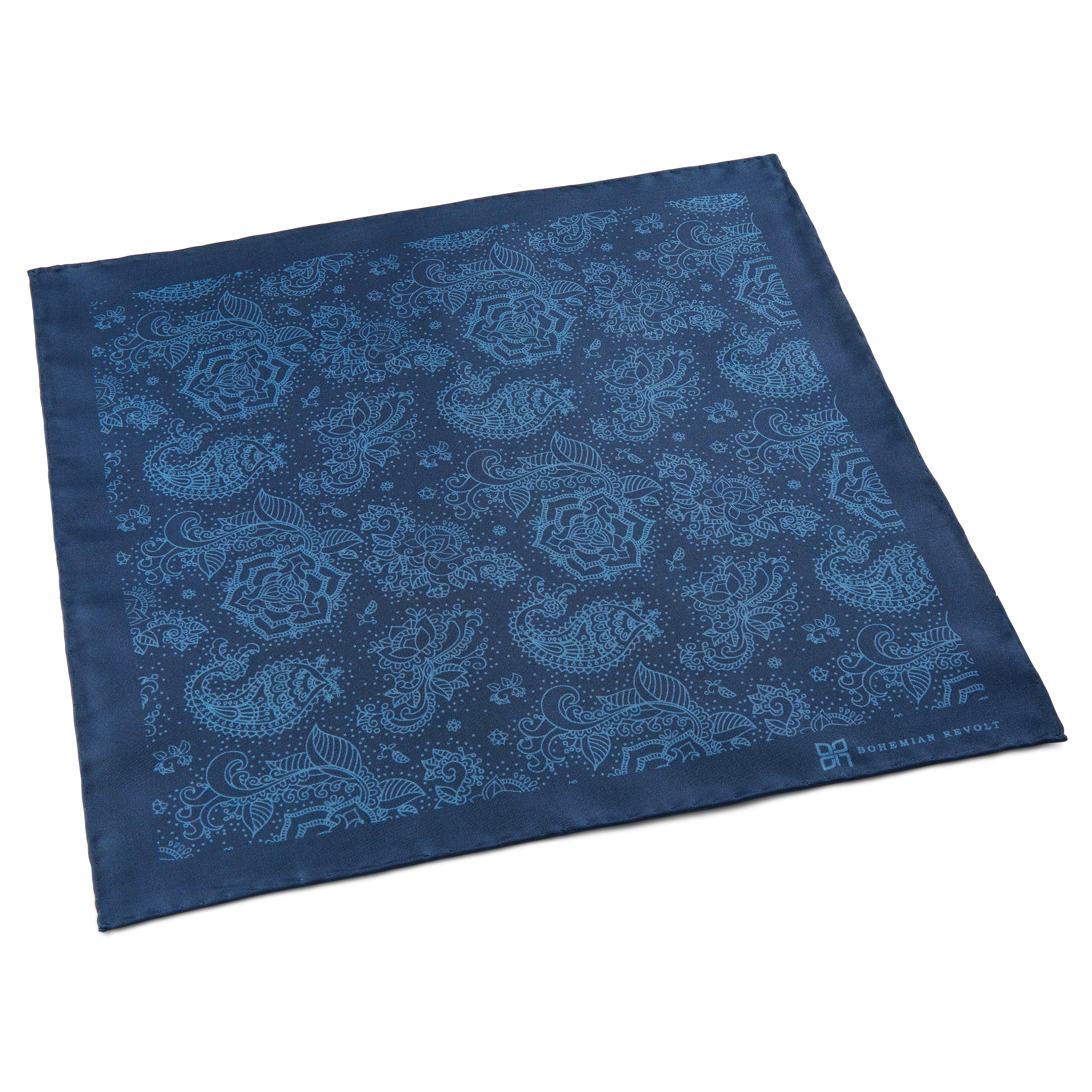 Boho Baron selyem díszzsebkendő - 2