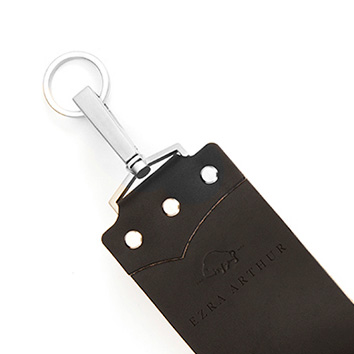 Black English Bridle Razor Strop - 2