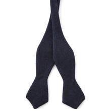 Wool self tie bow ties