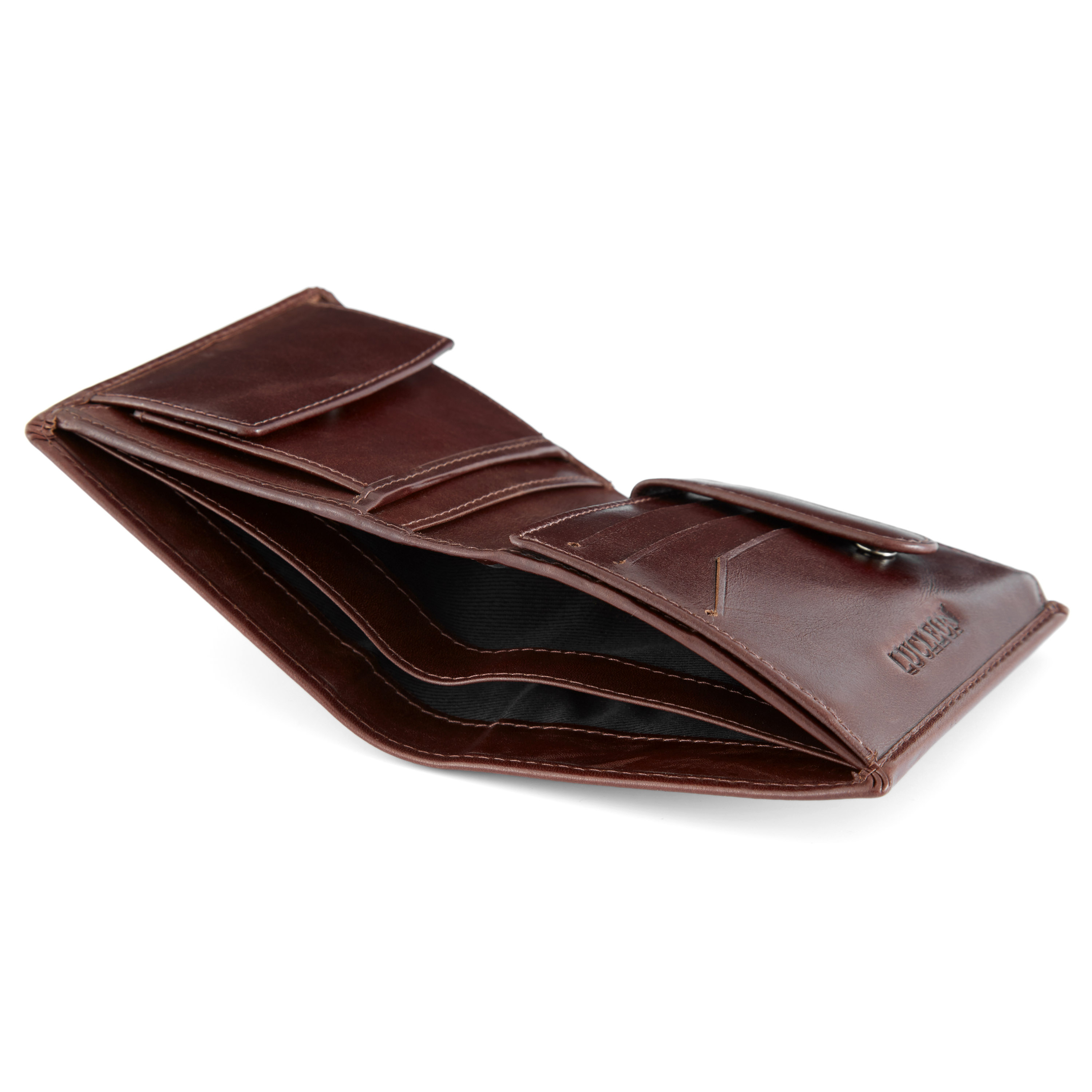Landscape Brown Jasper Leather Wallet - 3
