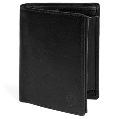 Montreal Vintage Black RFID Leather Wallet Montreal Vintage Black RFID Leather Wallet