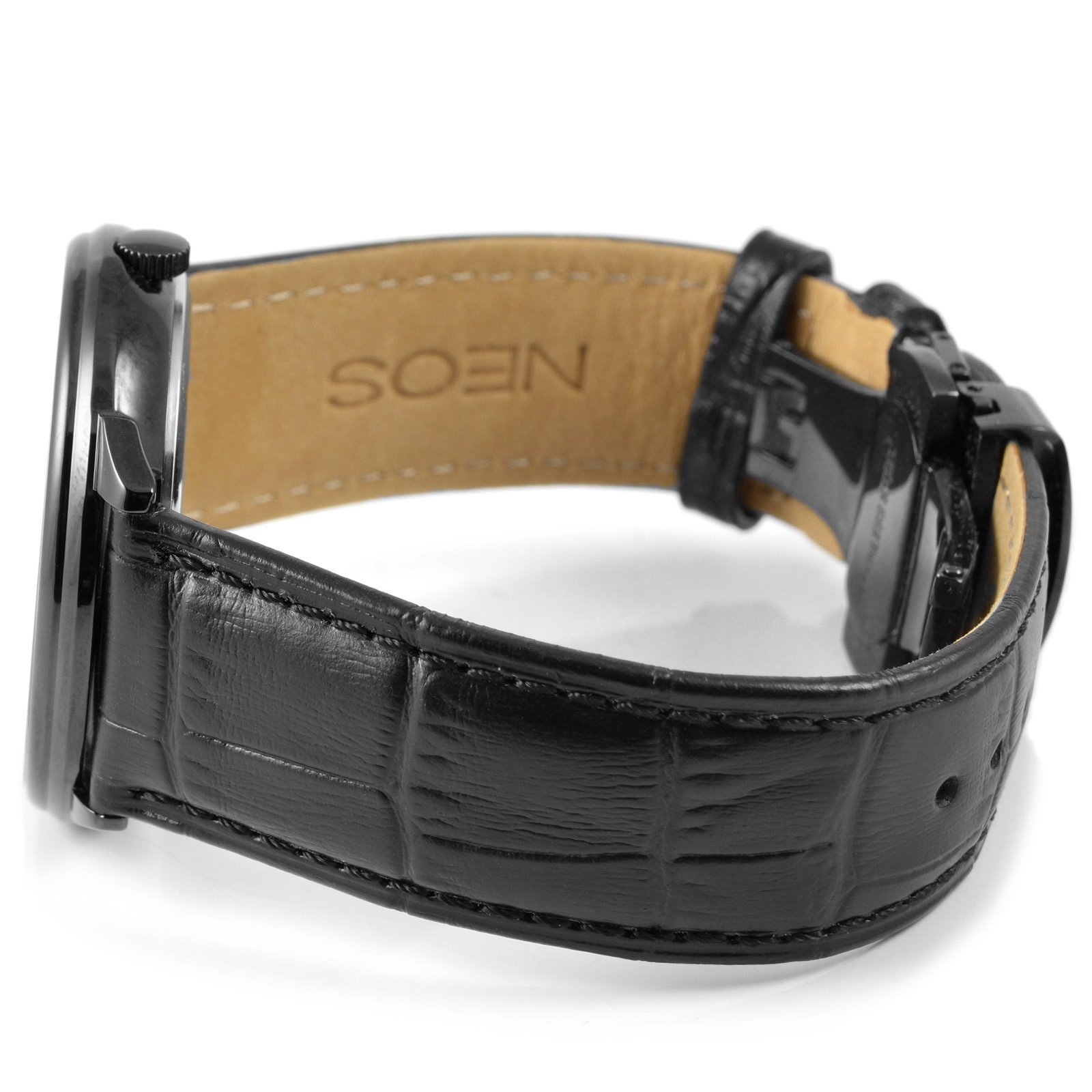 Musta/Kulta City Sapphire Kello - 3