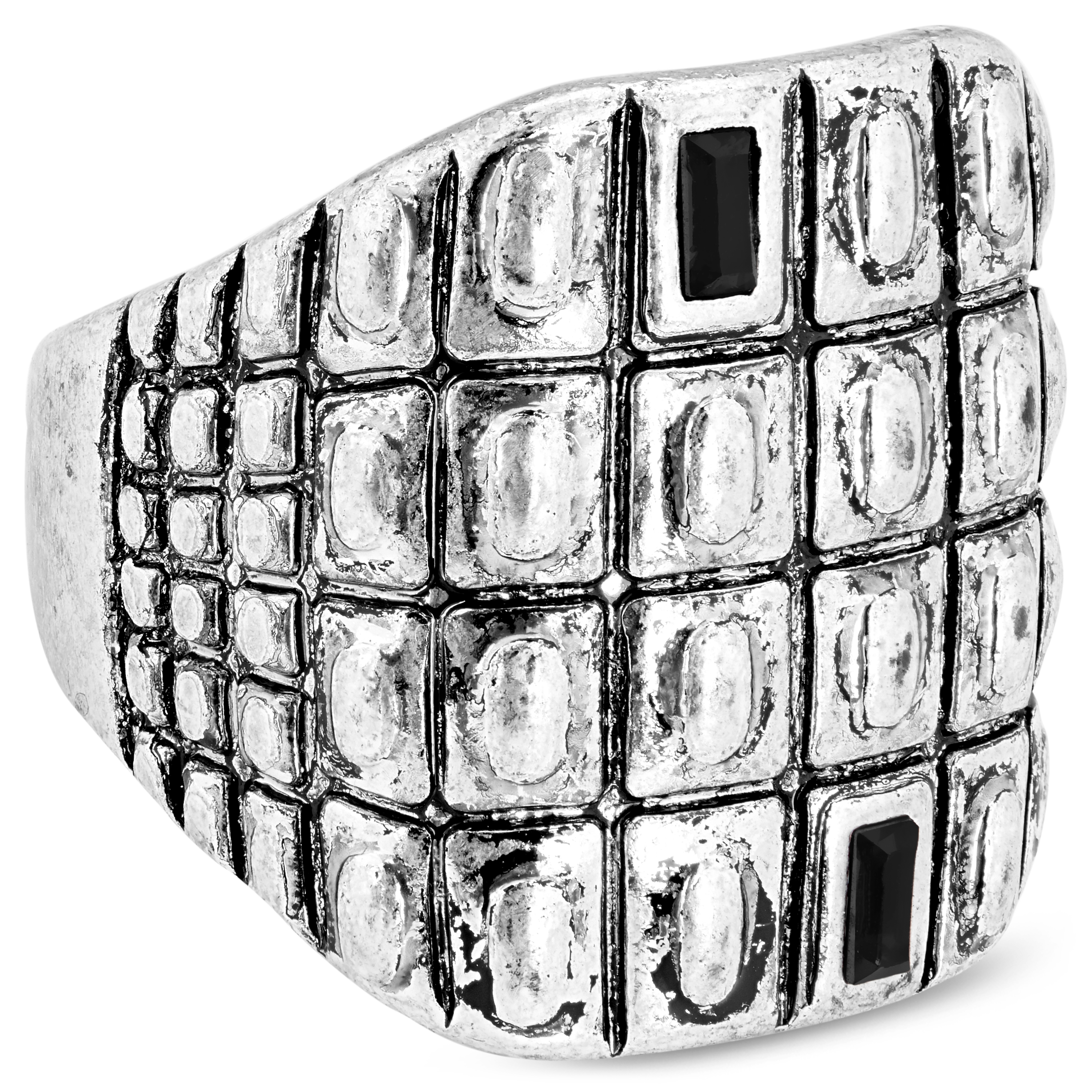 Zwarte Montgomery Ring - 2