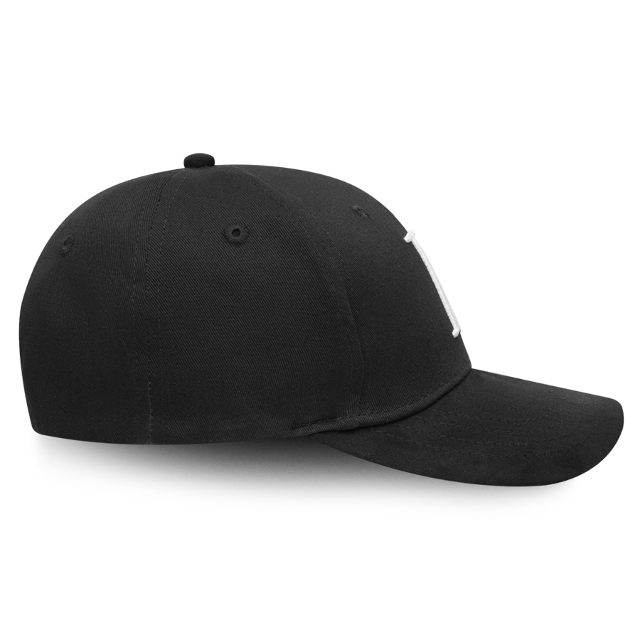 Les Deux | Zwarte Suede Baseballpet II - 11