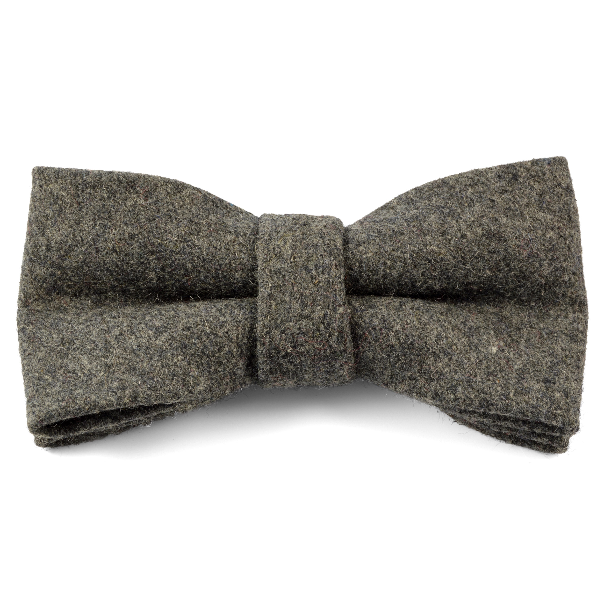 Vaaleanharmaa Käsintehty Villarusetti - 1