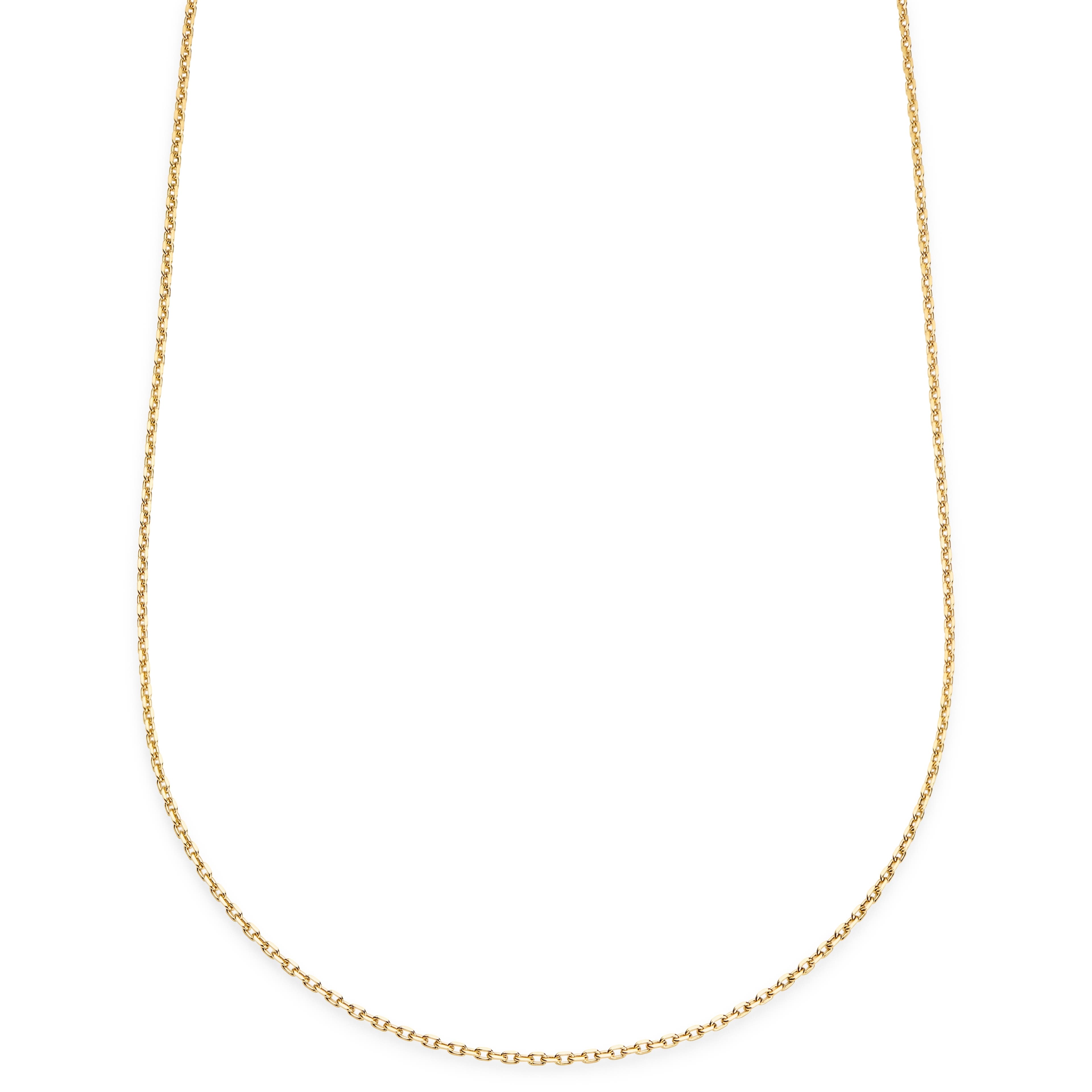 Essentials | 2 mm Gold-Tone Cable Chain Necklace