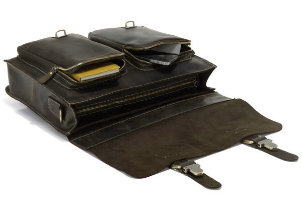 Timo Leren Tas - 7