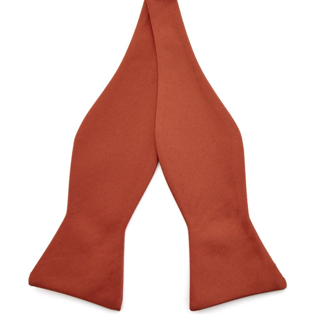 mens terracotta tie
