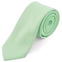 Mintgrüne Basic Krawatte 6 cm Mintgrüne Basic Krawatte 6 cm