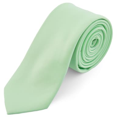 Cravatta basic 6 cm verde menta Cravatta basic 6 cm verde menta