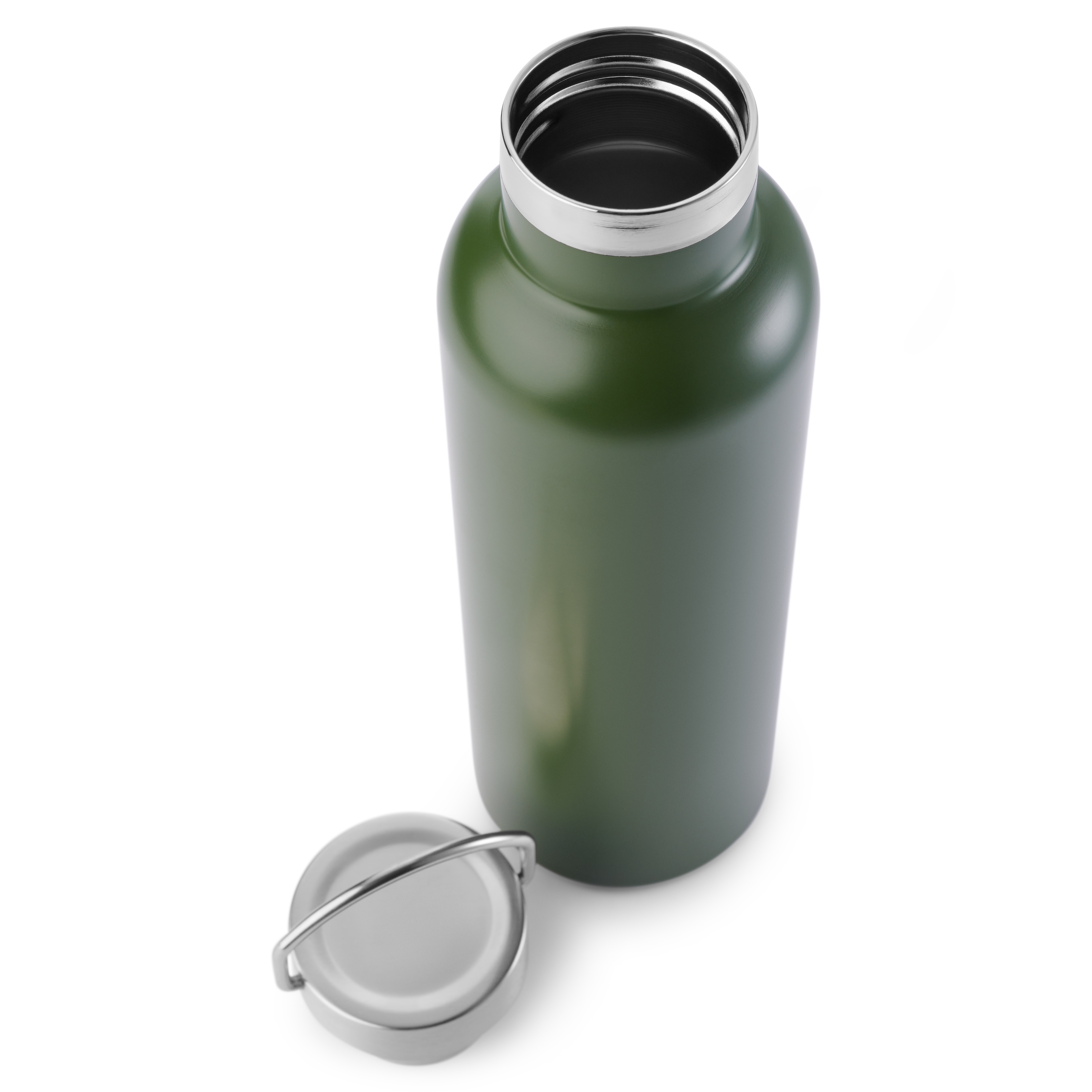 Katonazöld vákuumos kulacs 750 ml - 5