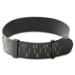 Black Bracelet Sizer Belt – EU Wrist Sizes 
